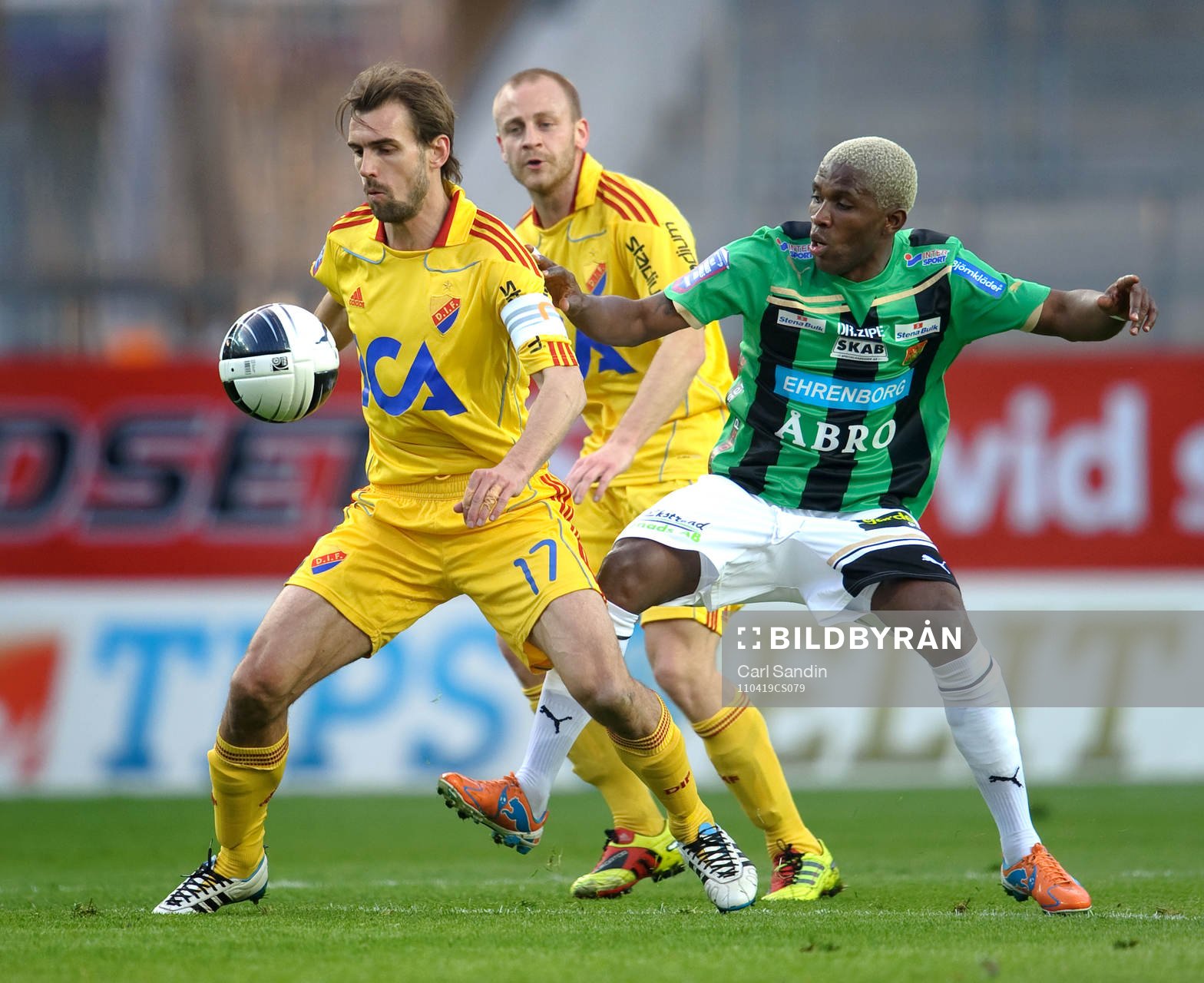 Joel Riddez, Djurgården, Eric Magloire Bassombeng, Gais