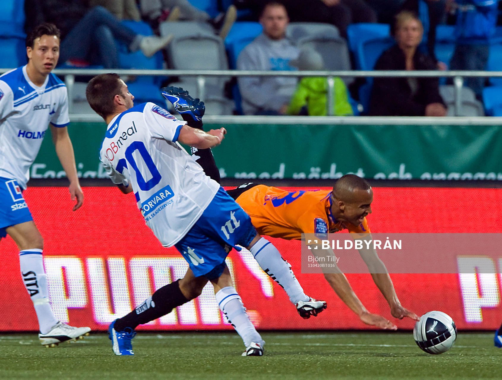 Christopher Telo, Norrköping och Marcus Olsson, Halmstad