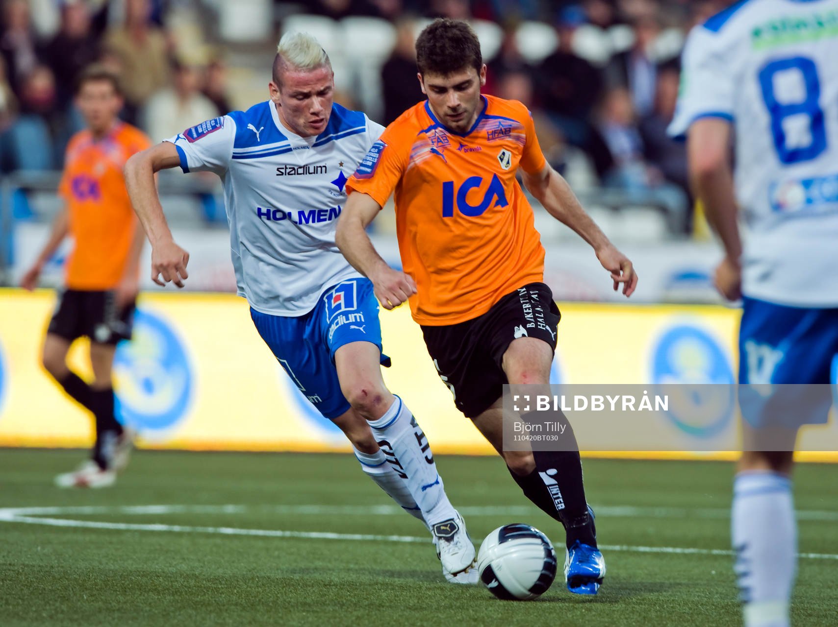 Petru Racu, Norrköping och Javi H, Halmstad