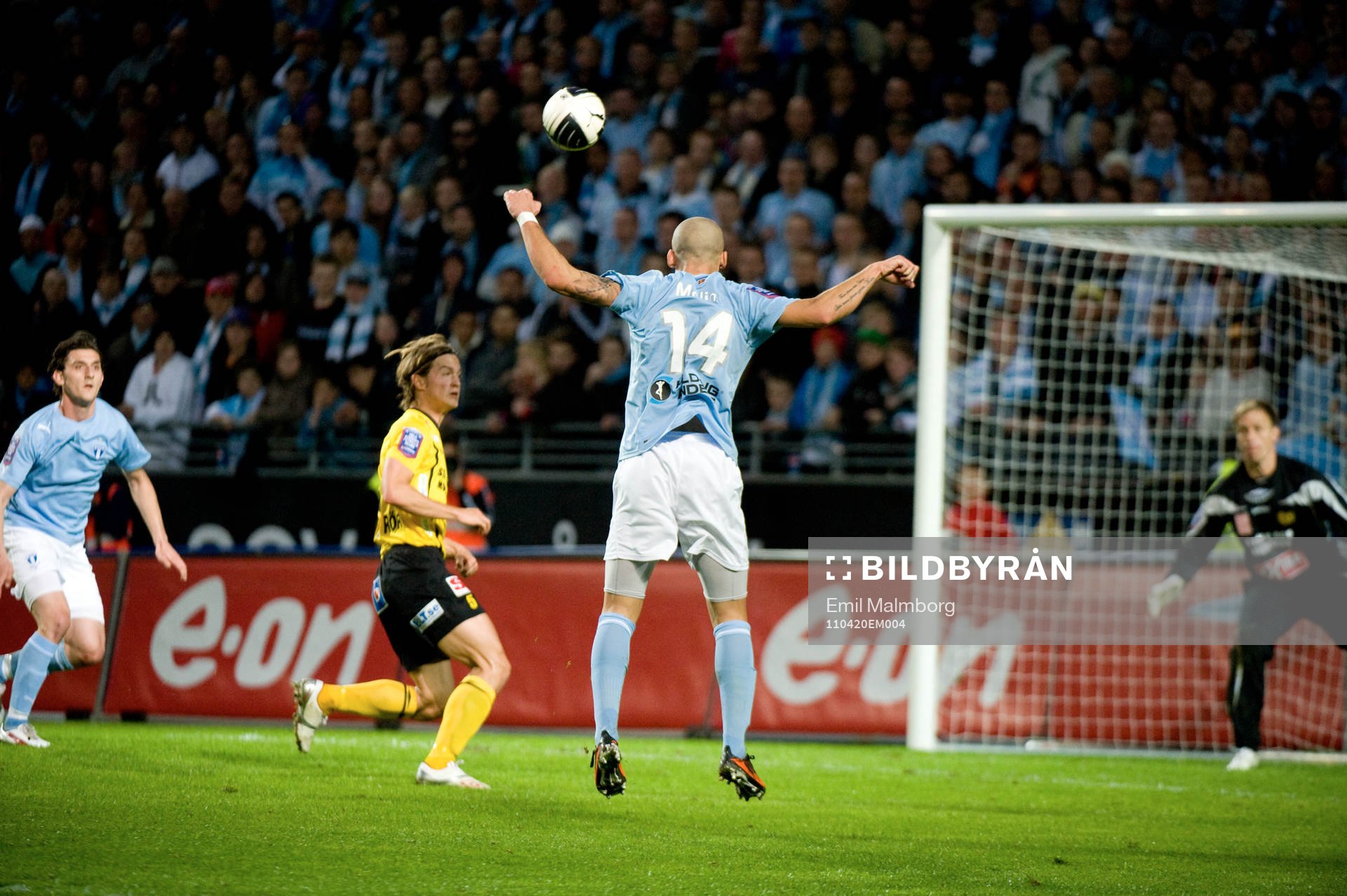 Guillermo Molins, Malmö nickar segermålet 1-0