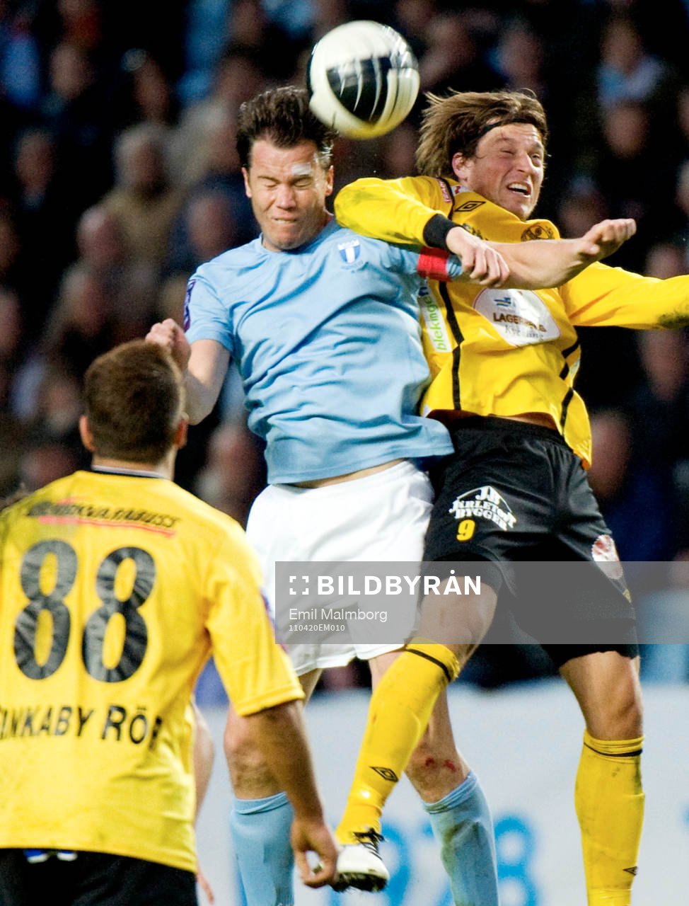 Daniel Andersson, Malmö och Peter Gitselov, Mjjällby