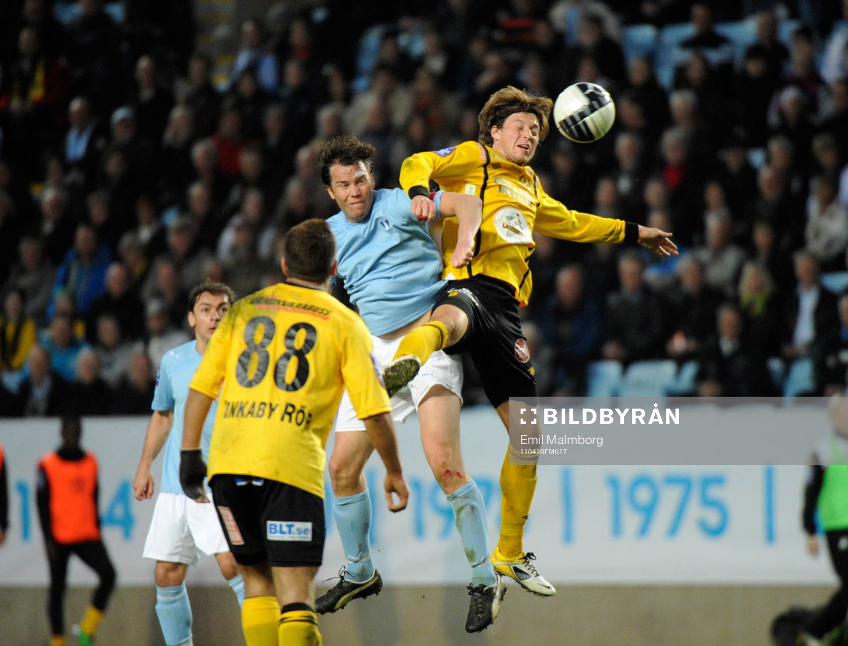 Daniel Andersson, Malmö och Peter Gitselov, Mjällby.