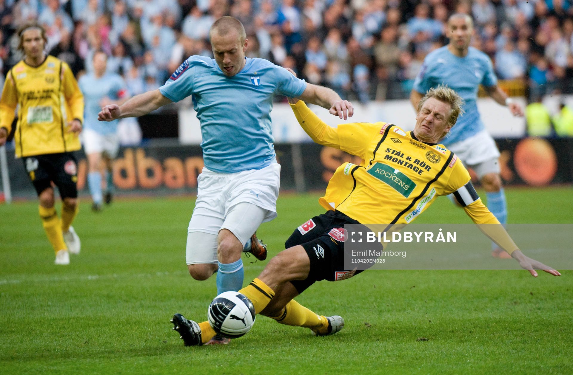 Daniel Larsson, Malmö och Patrik Rosengren, Mjällby