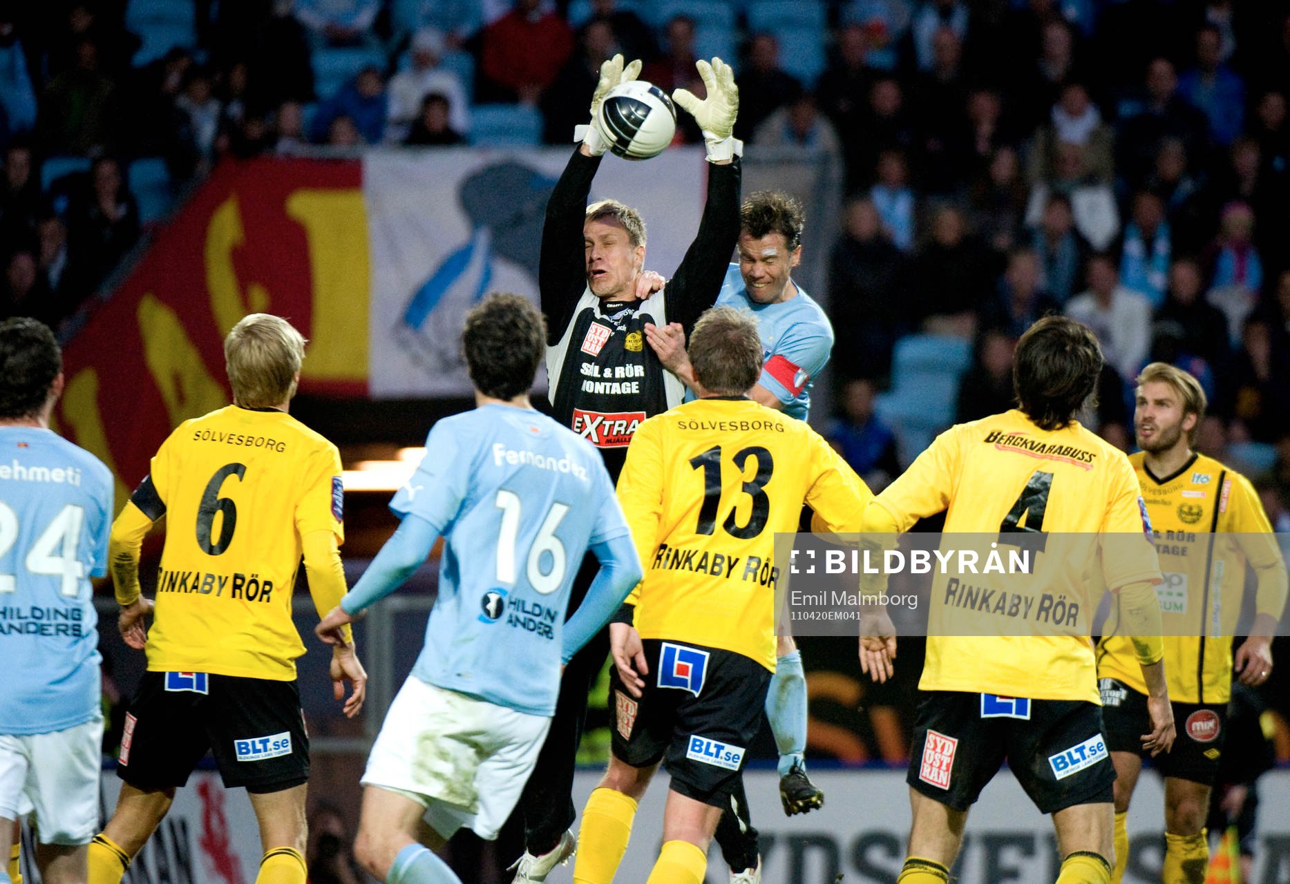 Mattias Asper, Mjällby och Daniel Andersson, Malmö