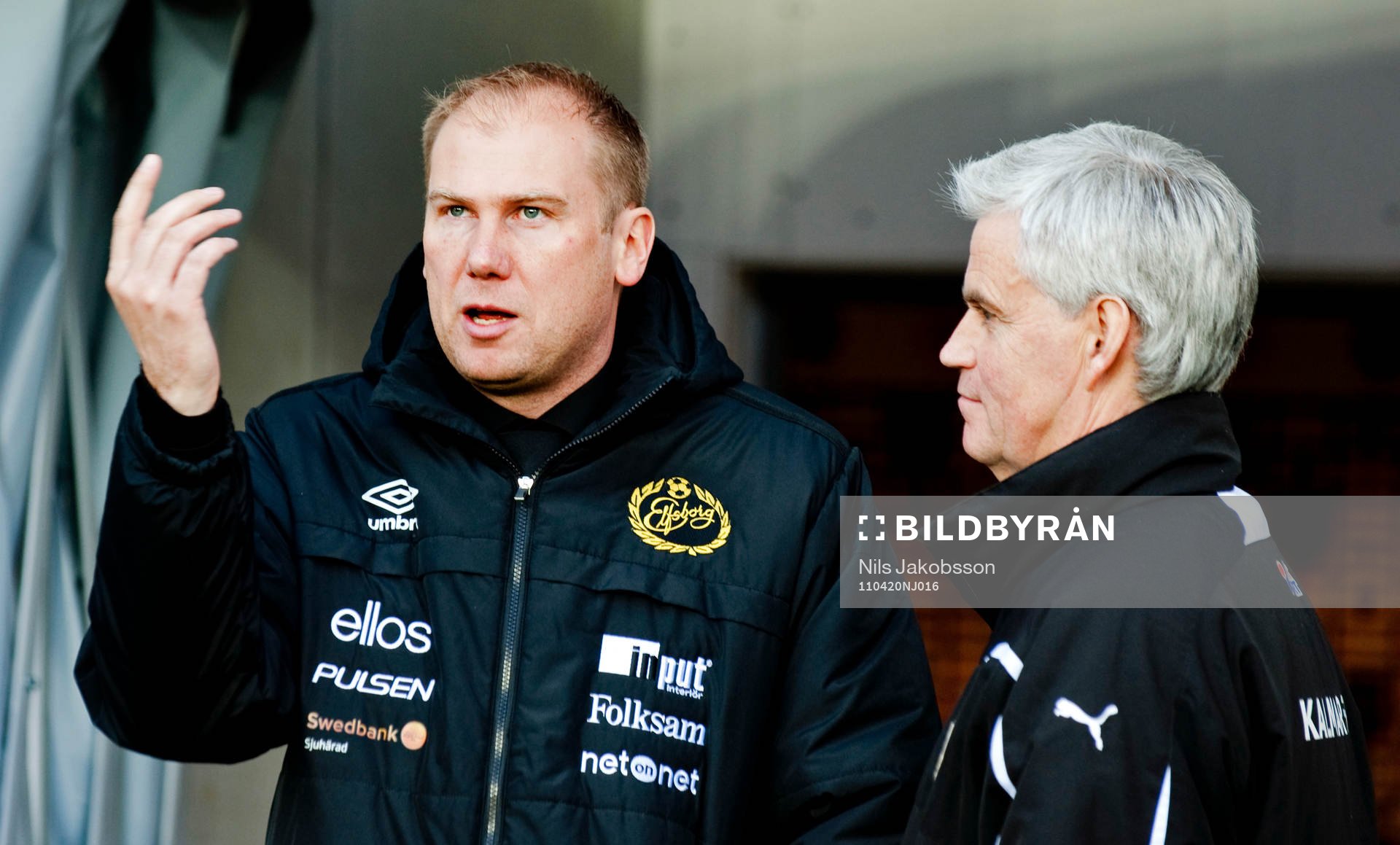 Magnus Haglund, tränare Elfsborg, Nanne Bergstrand,