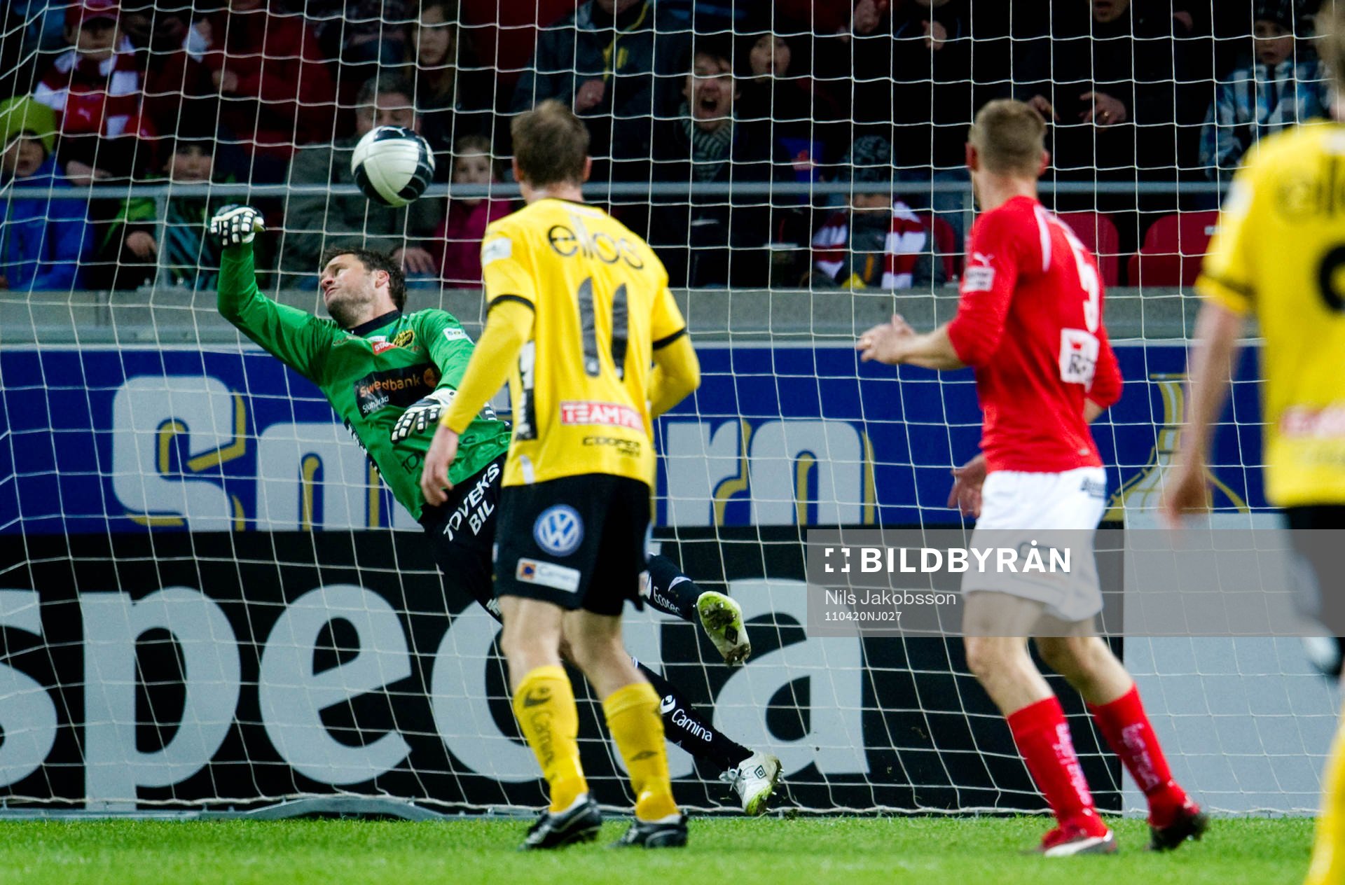 Jesper Christiansen, målvakt, Elfsborg släpper in ett mål