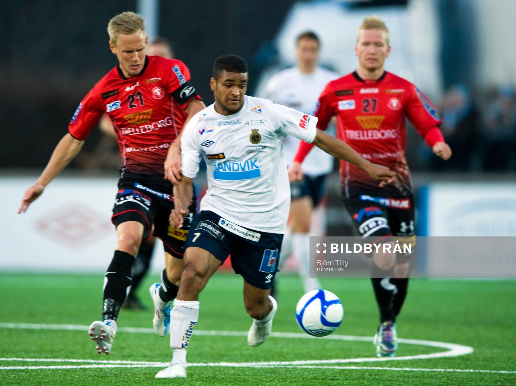 Magnus Andersson, Trelleborg, James Frempong, Gefle och