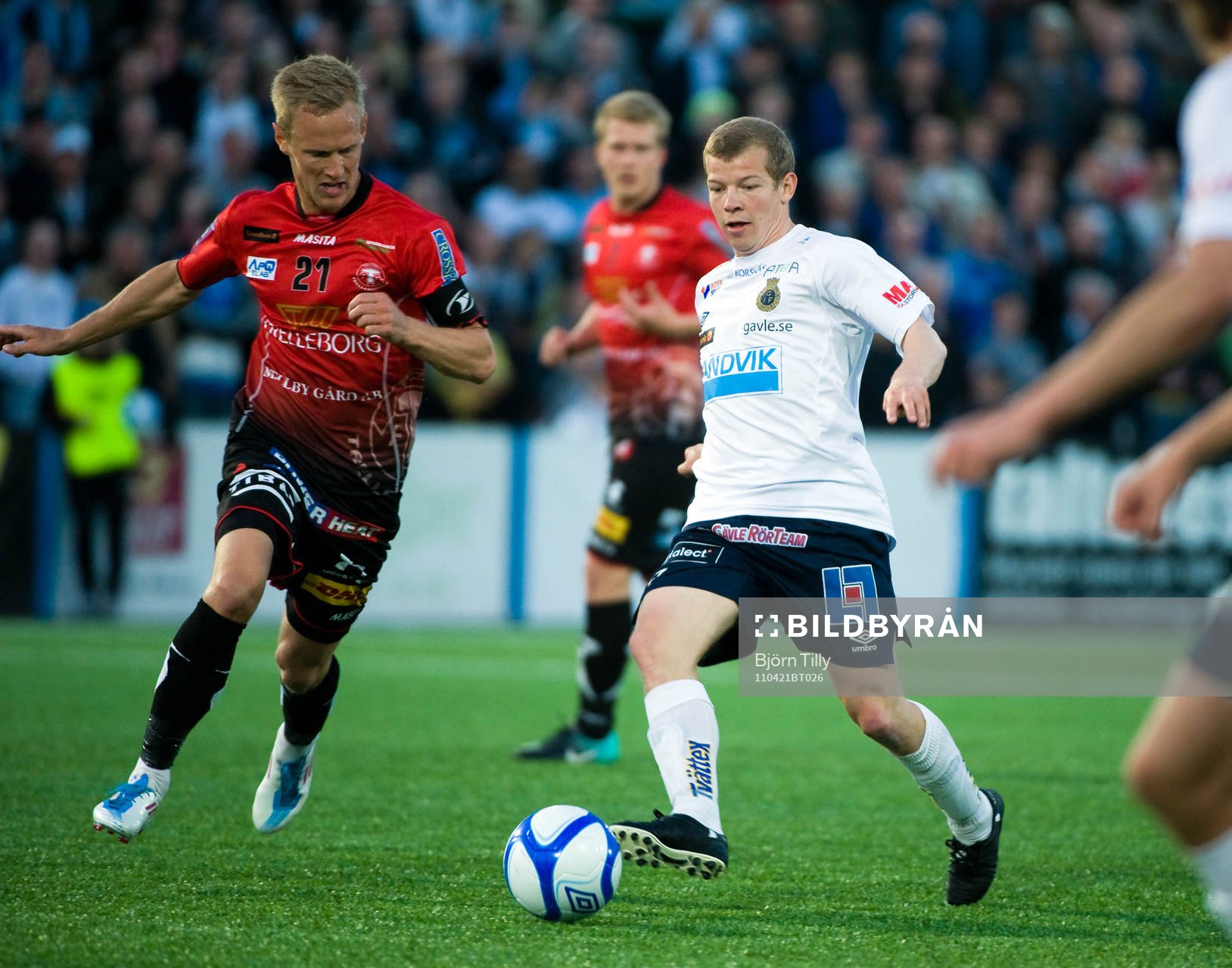 Magnus Andersson, Trelleborg och Jonas Lantto, Gefle