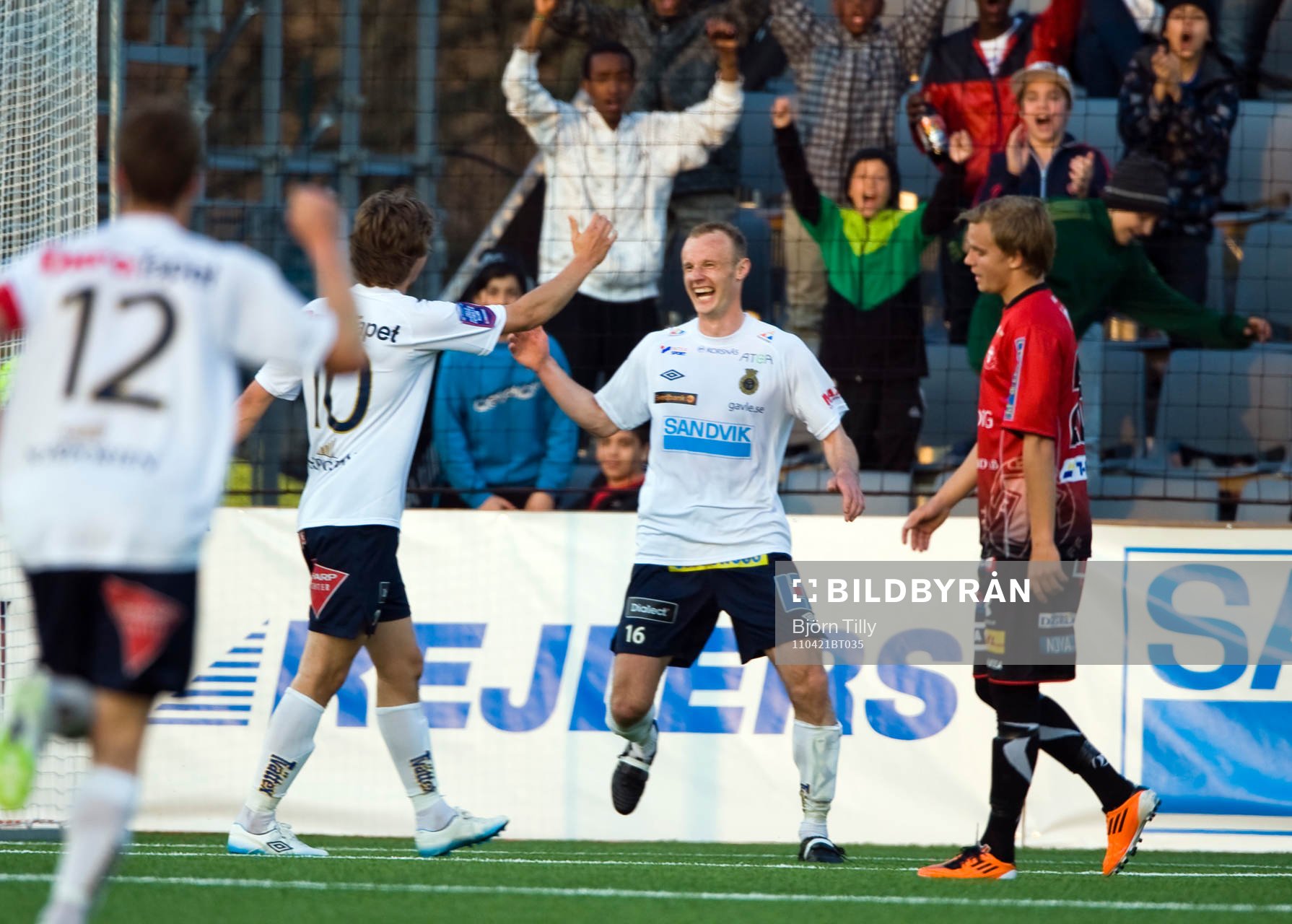 Dragan Kapcevic, Gefle, jubel