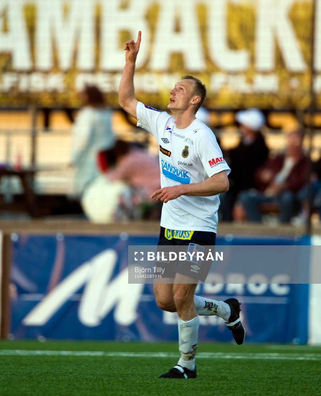 Dragan Kapcevic, Gefle, jubel
