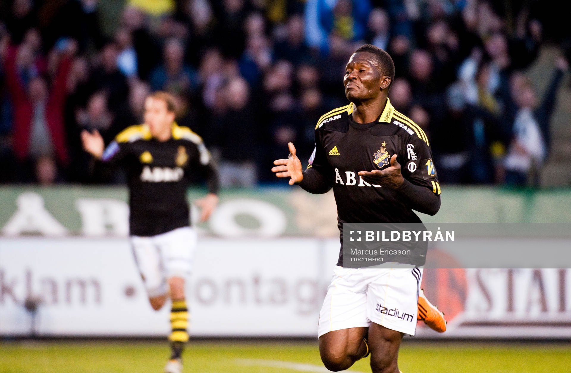 Ibrahim Bangura, AIK gör sin målgest