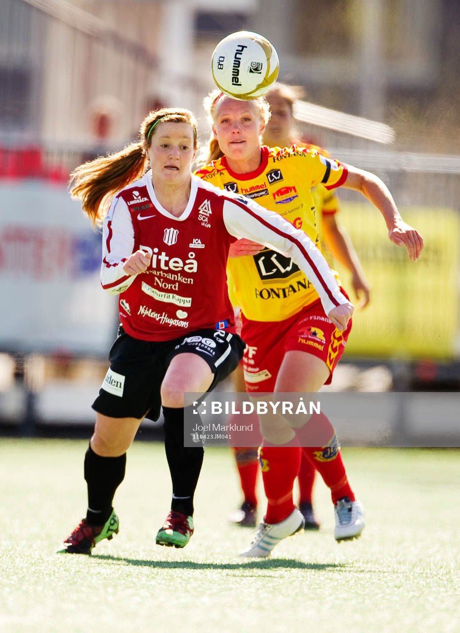 Jennifer Nobis, Piteå, jagas av Elin Ekblom Bak, Tyresö