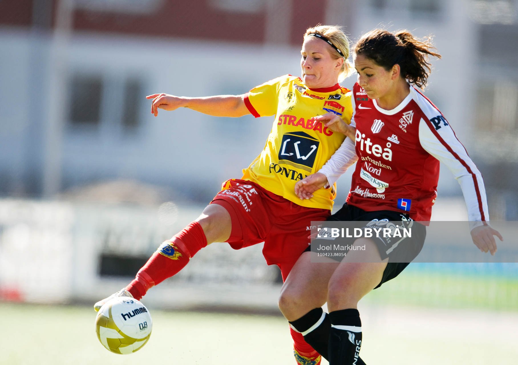 Annica Svensson, Tyresö, och Fiona O'Sullivan, Piteå