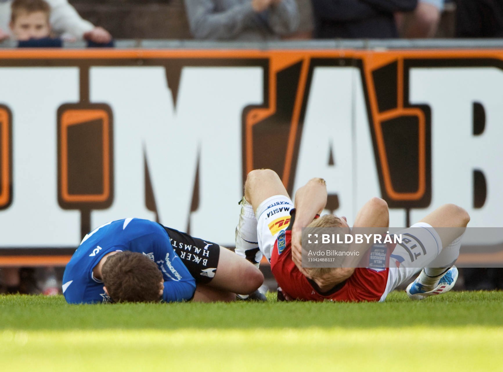 Kujtim Bala, Halmstad, Magnus Andersson, Trelleborg, skada