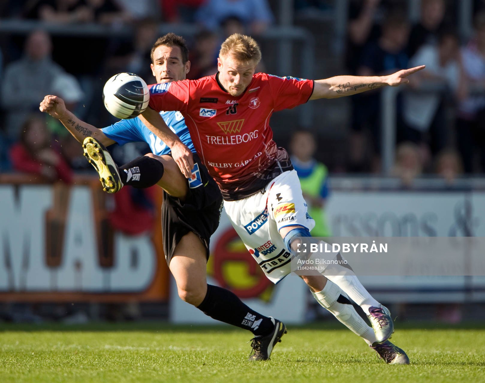 Ivan Diaz, Halmstad,  Fredrik Jensen, Trellebog