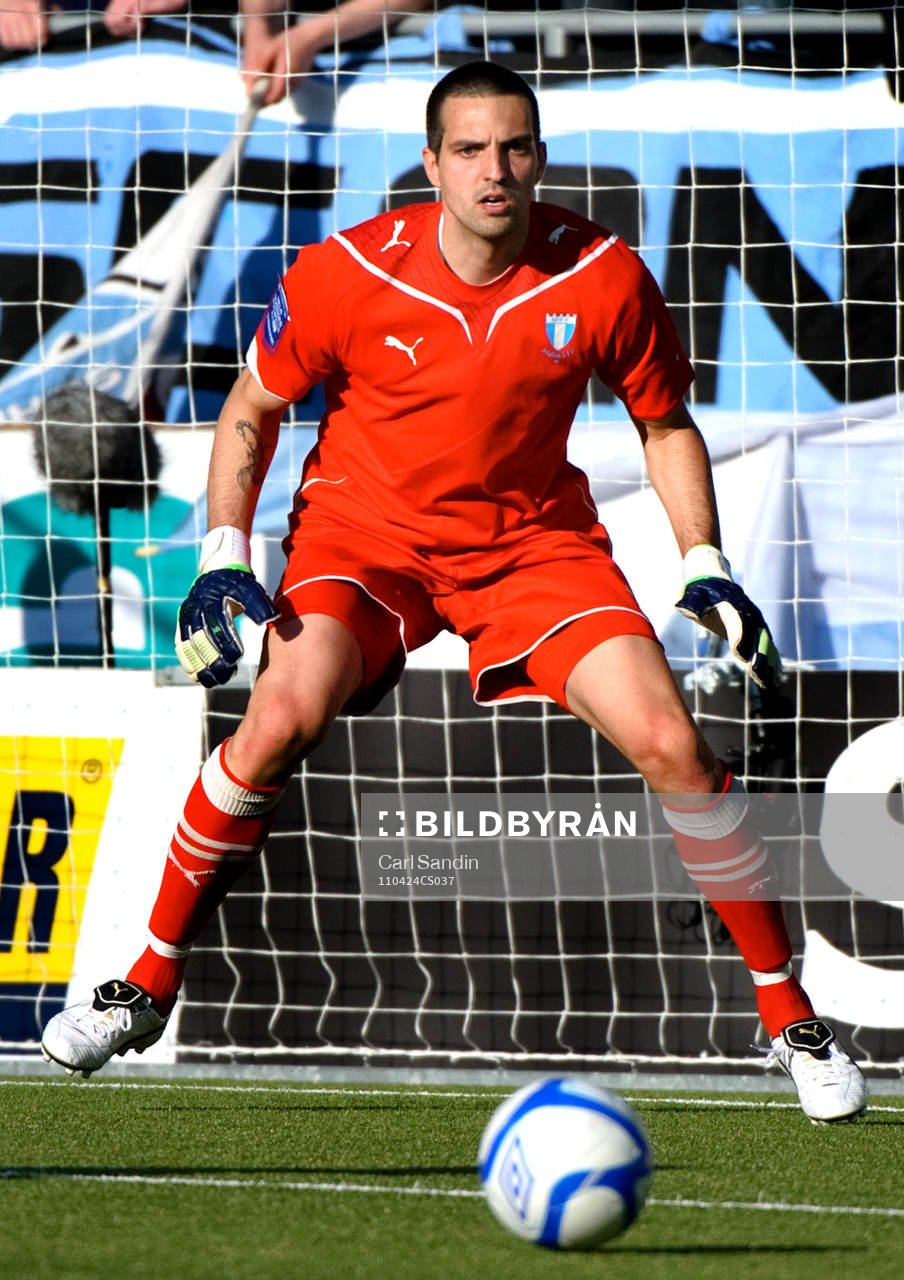 Dusan Melicharek, målvakt, Malmö FF