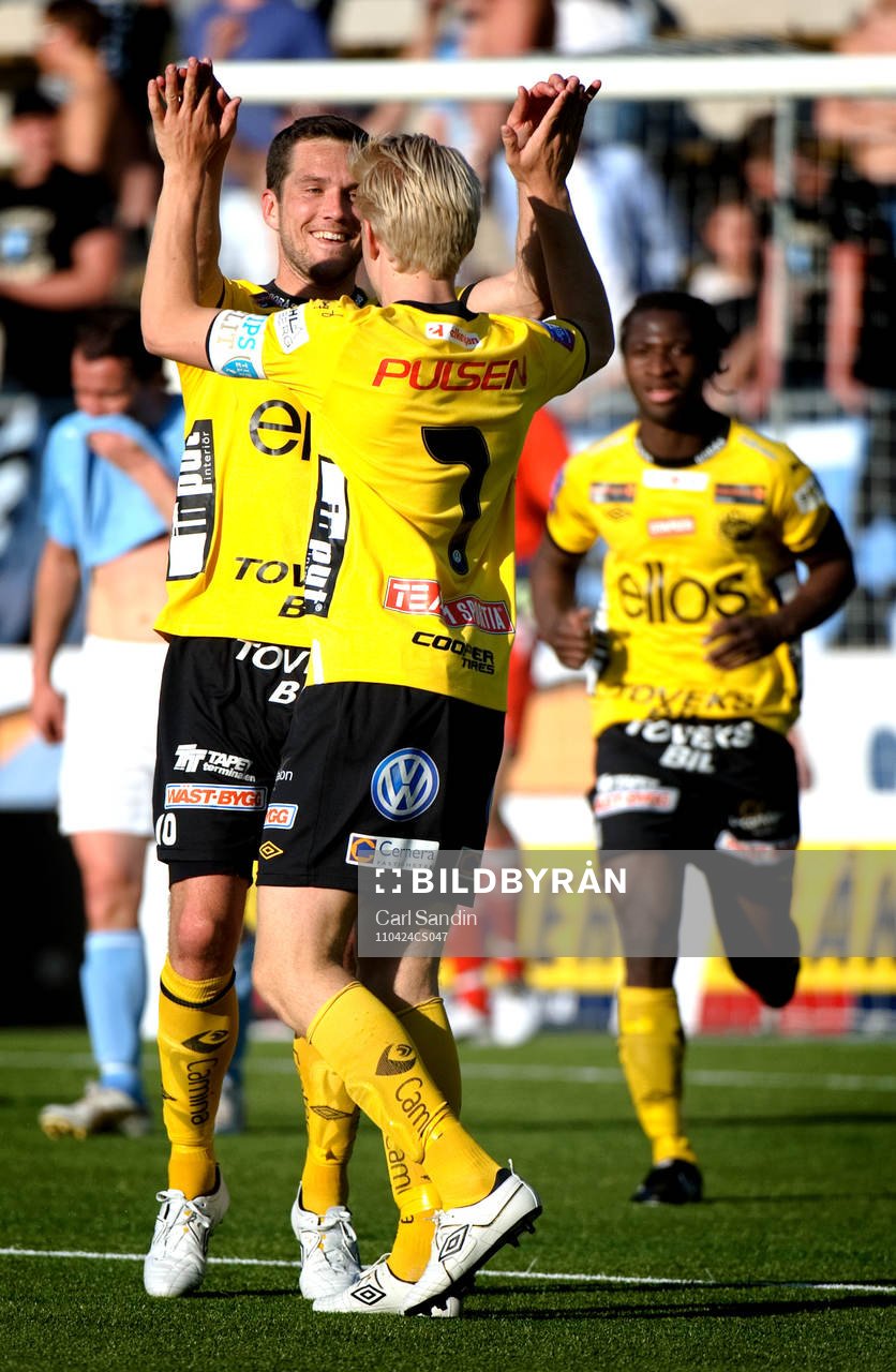 Martin Ericsson, Johan Larsson, Amadou Jawo, Elfsborg, jubel
