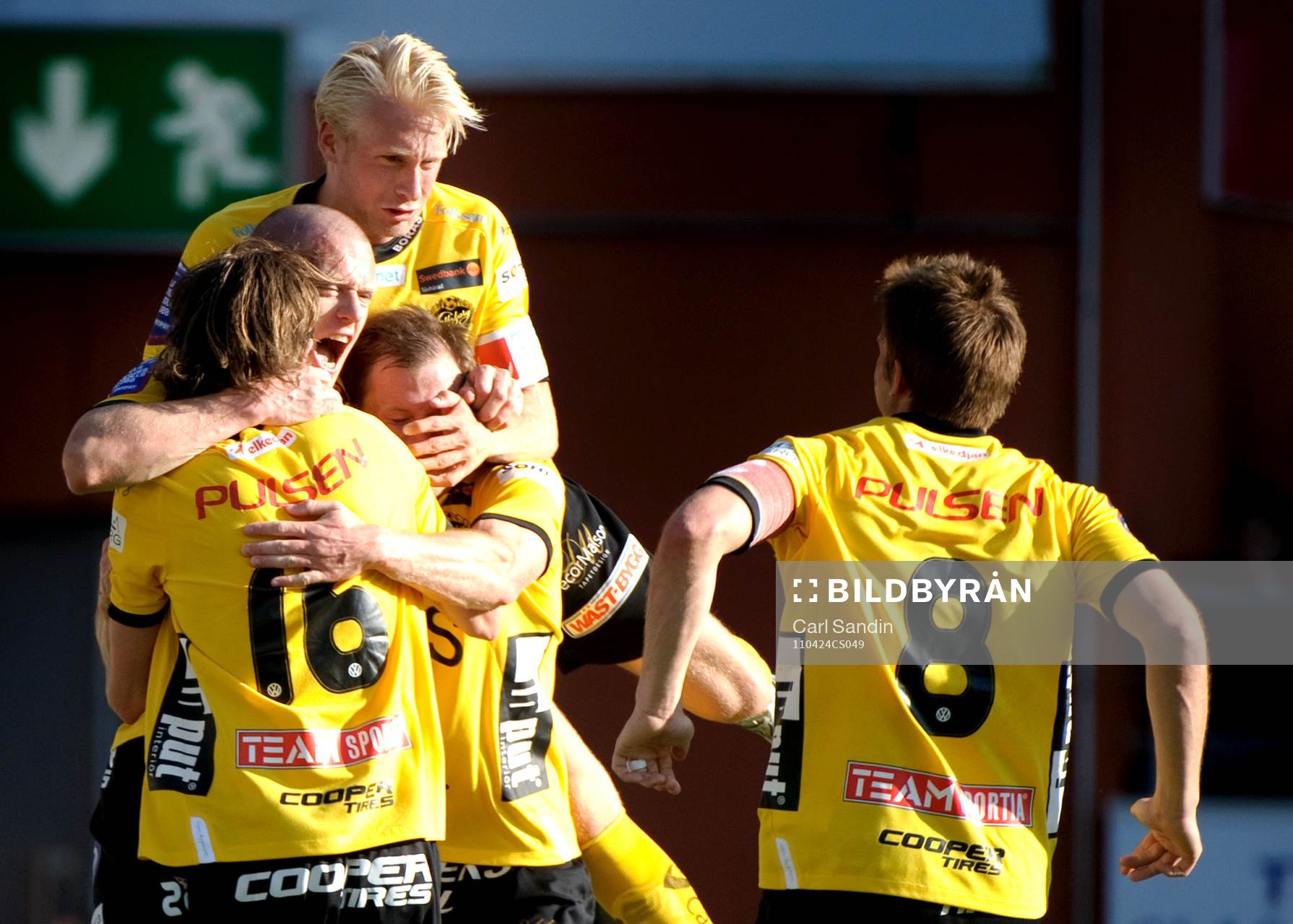 Andreas Augustsson, Johan Larsson, Daniel Nordmark,