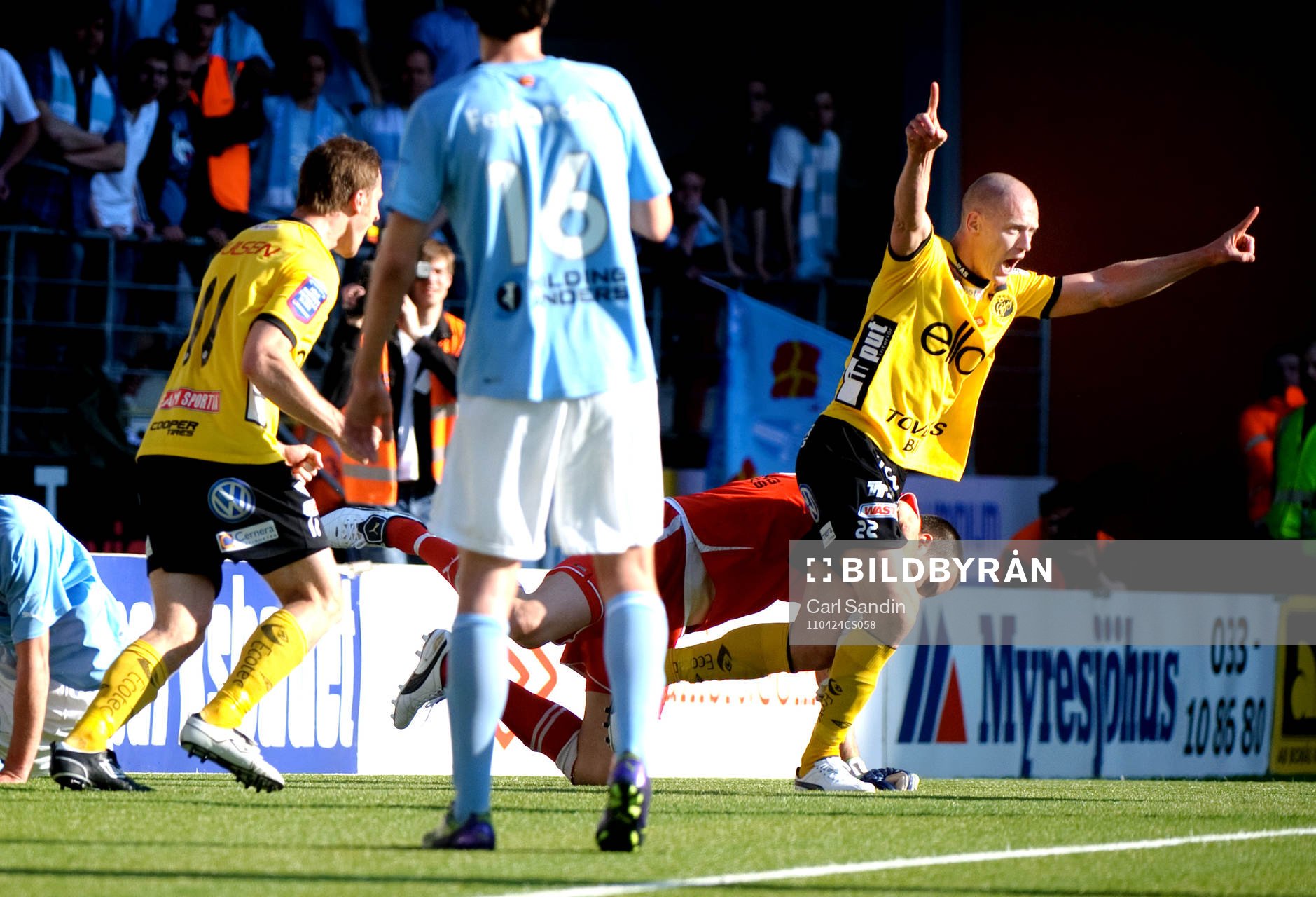 Andreas Augustsson, Elfsborg, jubel