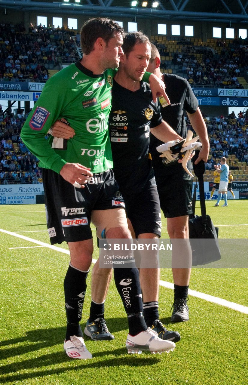 Jesper Christiansen, målvakt, Elfsborg, skada