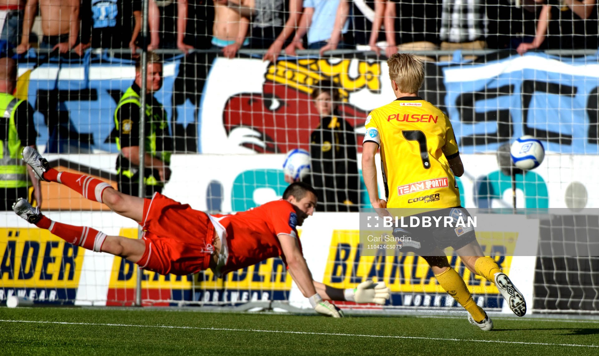 Dusan Malicharek, målvakt, Malmö FF, Johan Larsson,