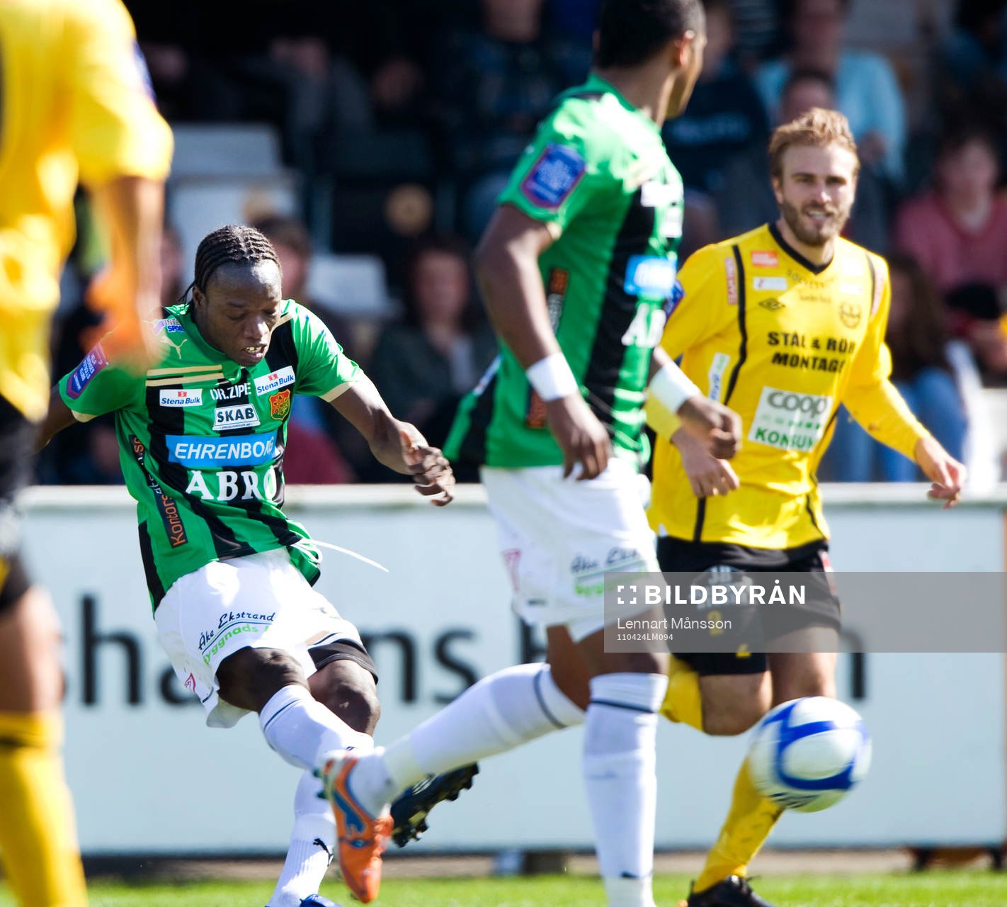 1-1,  Amadaiya Rennie, Gais, klipper in kvitteringen