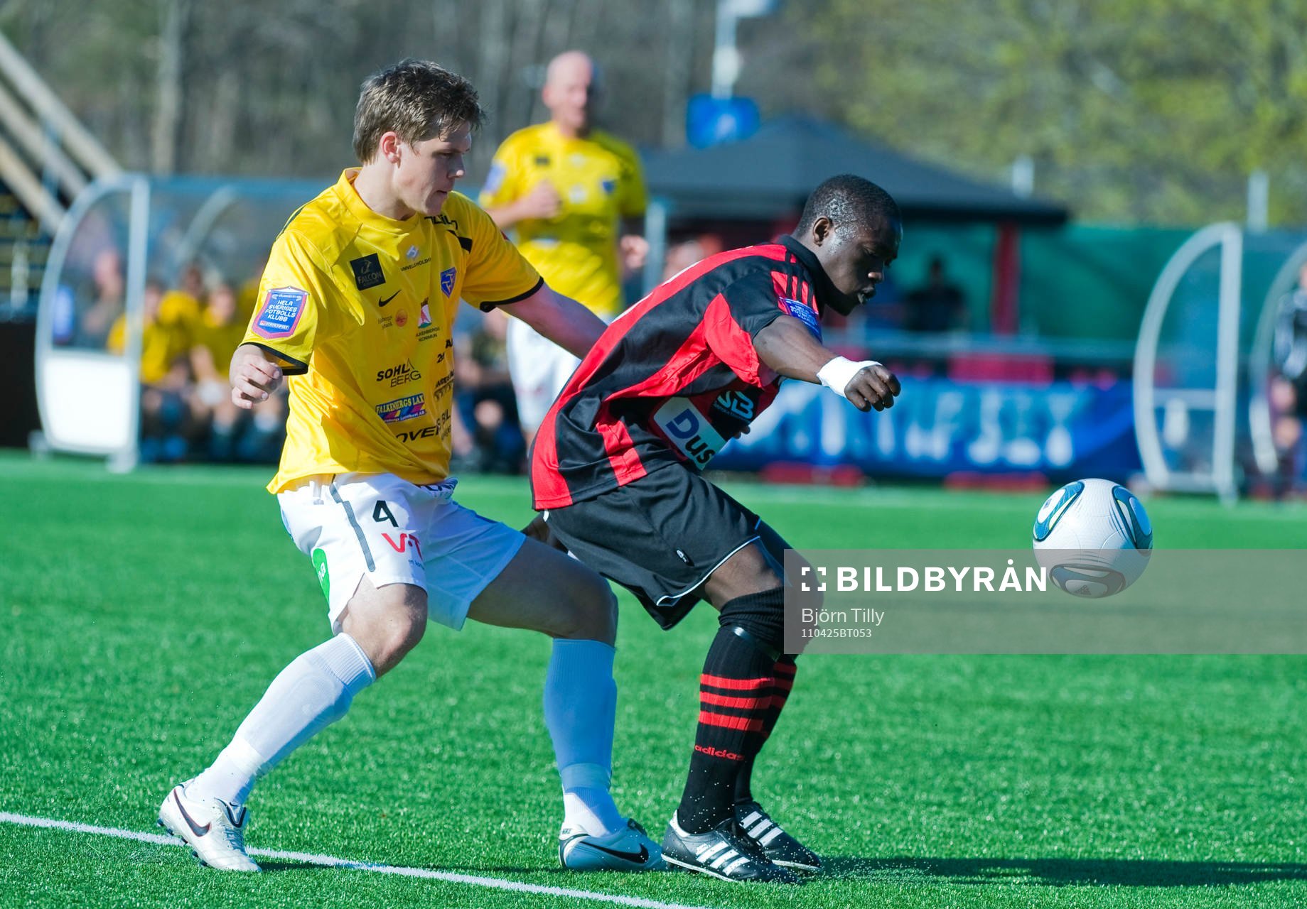 Daniel Johansson, Falkenberg och Saihou Jagne,