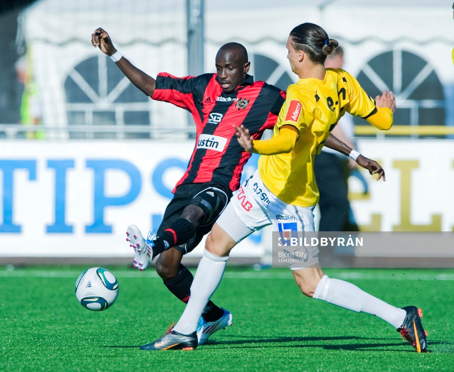 Aziz Corr Nyang, Brommapojkarna och Erik Johansson,