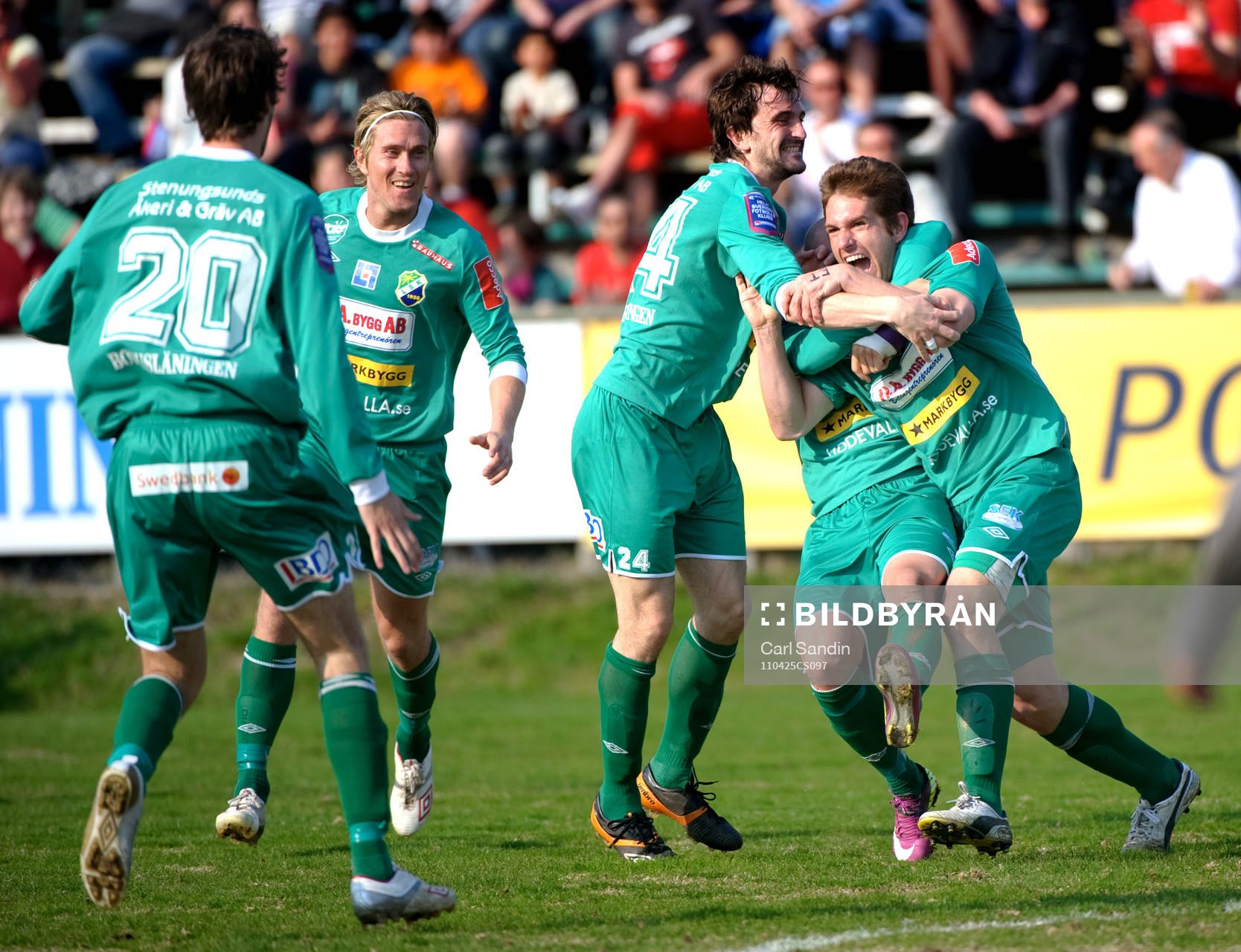 Aleksandar Kitic, Michael Thomas, Ljungskile, jubel