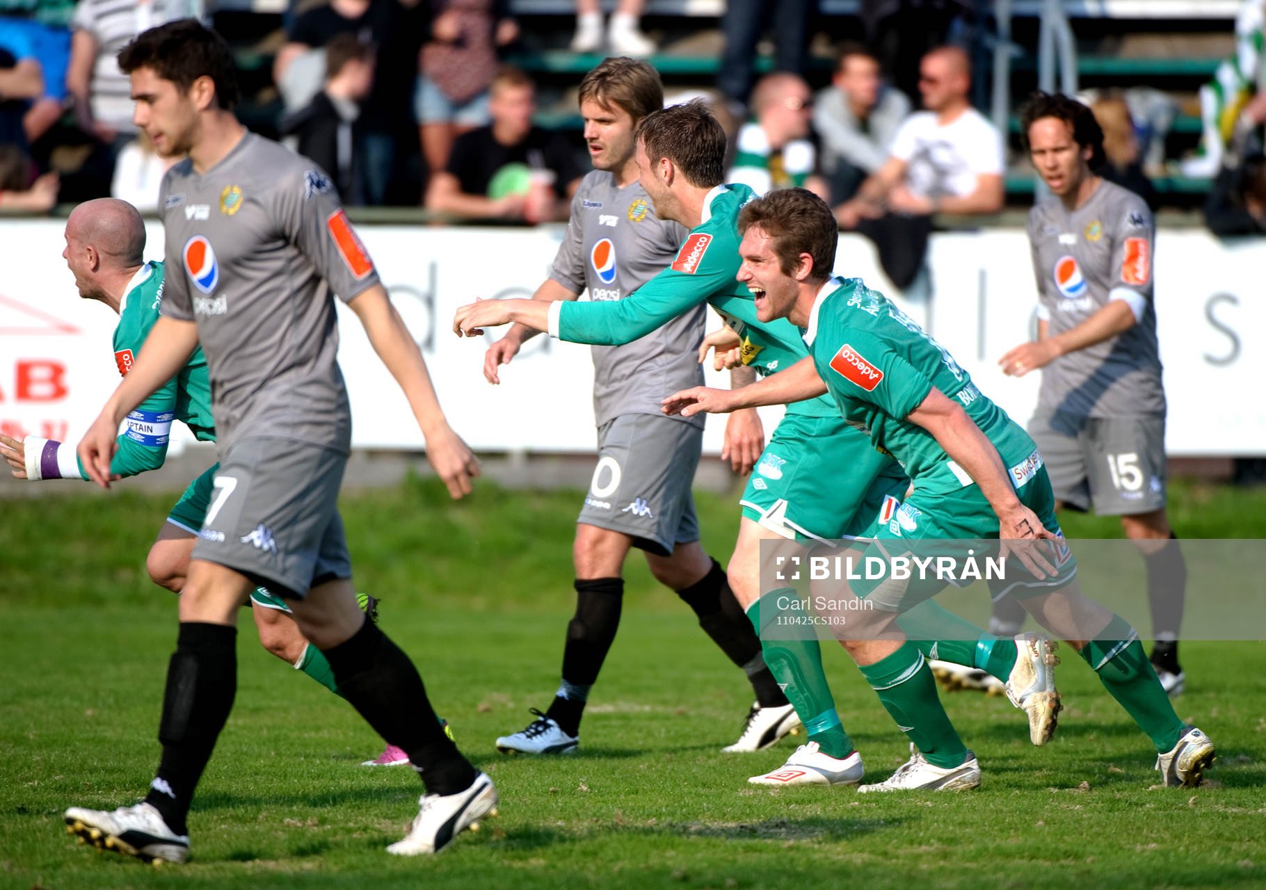 Michael Thomas, Ljungskile, jubel, Hammarby, depp