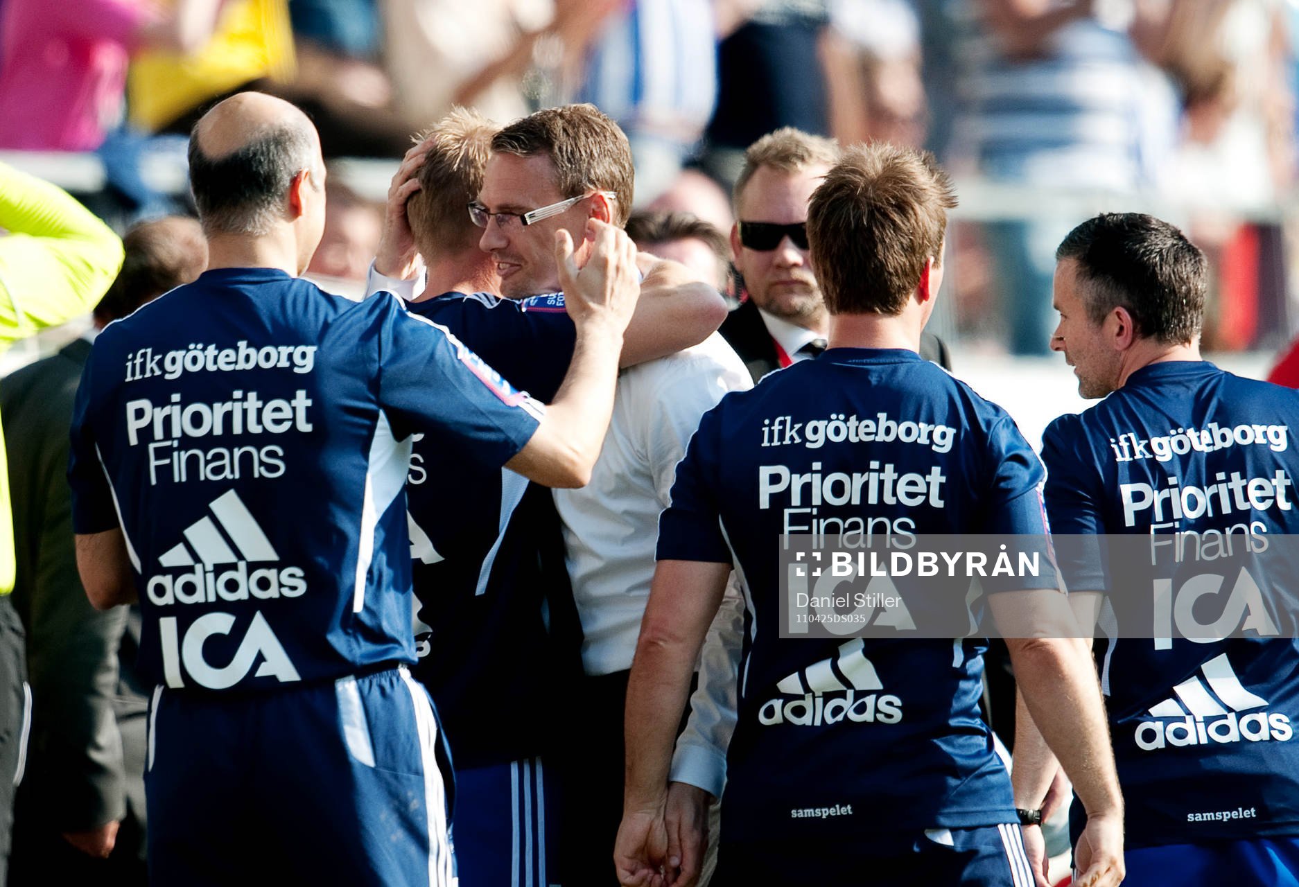 Jonas Olsson, tränare IFK Göteborg, är glad