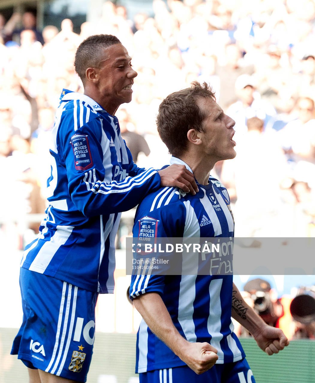 Tobias Hysén, IFK Göteborg, jubel