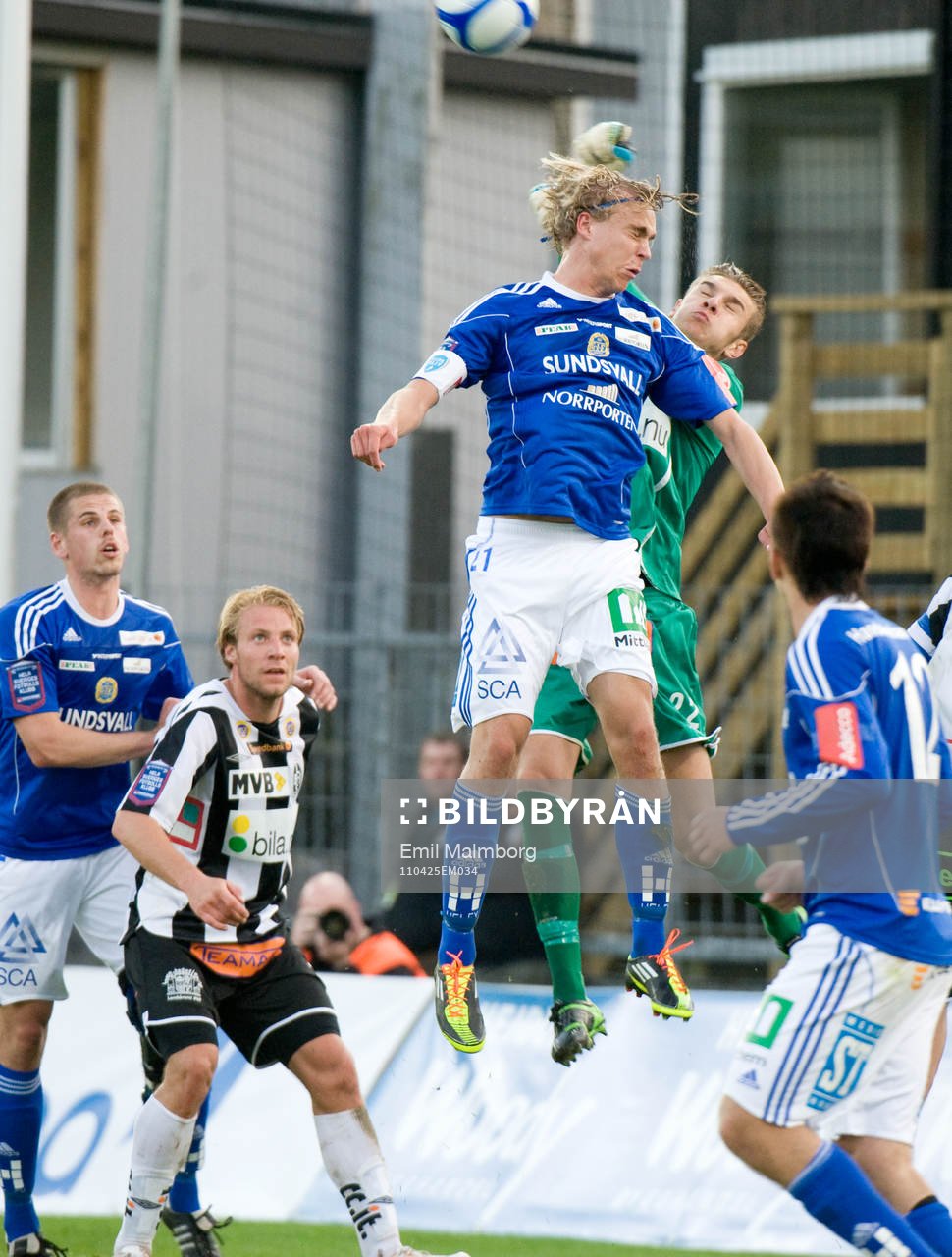Pontus Engblom, Sundsvall mot Mirza Selimovic, Landskrona