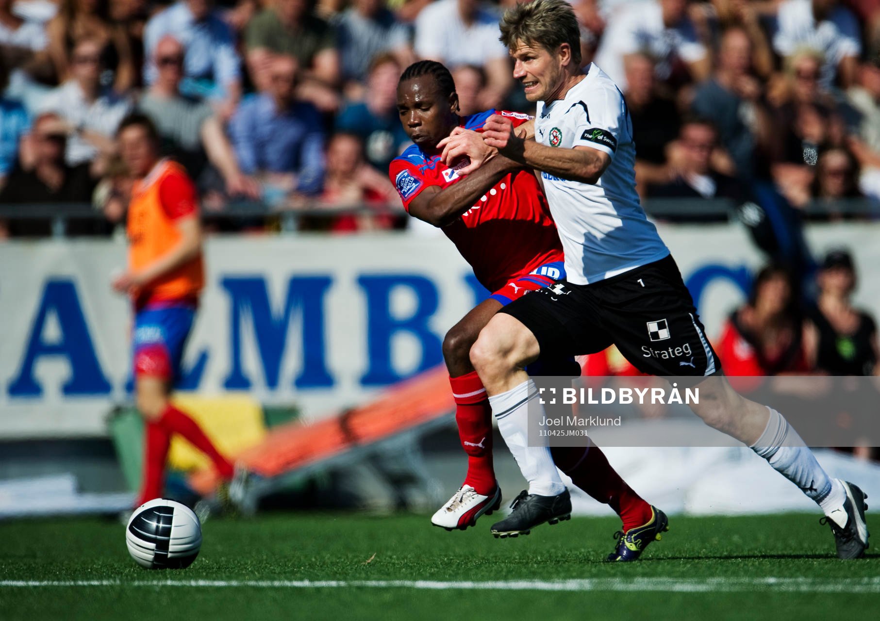May Mahlangu, Helsingborg, och Magnus Kihlberg, Örebro