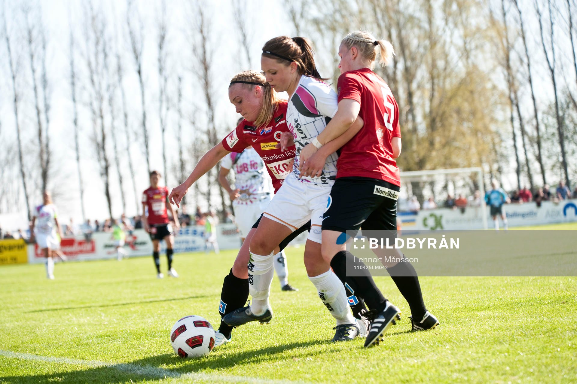 Margret Lara Vidarsdottir, Emelie Johnsson, Kristianstad,