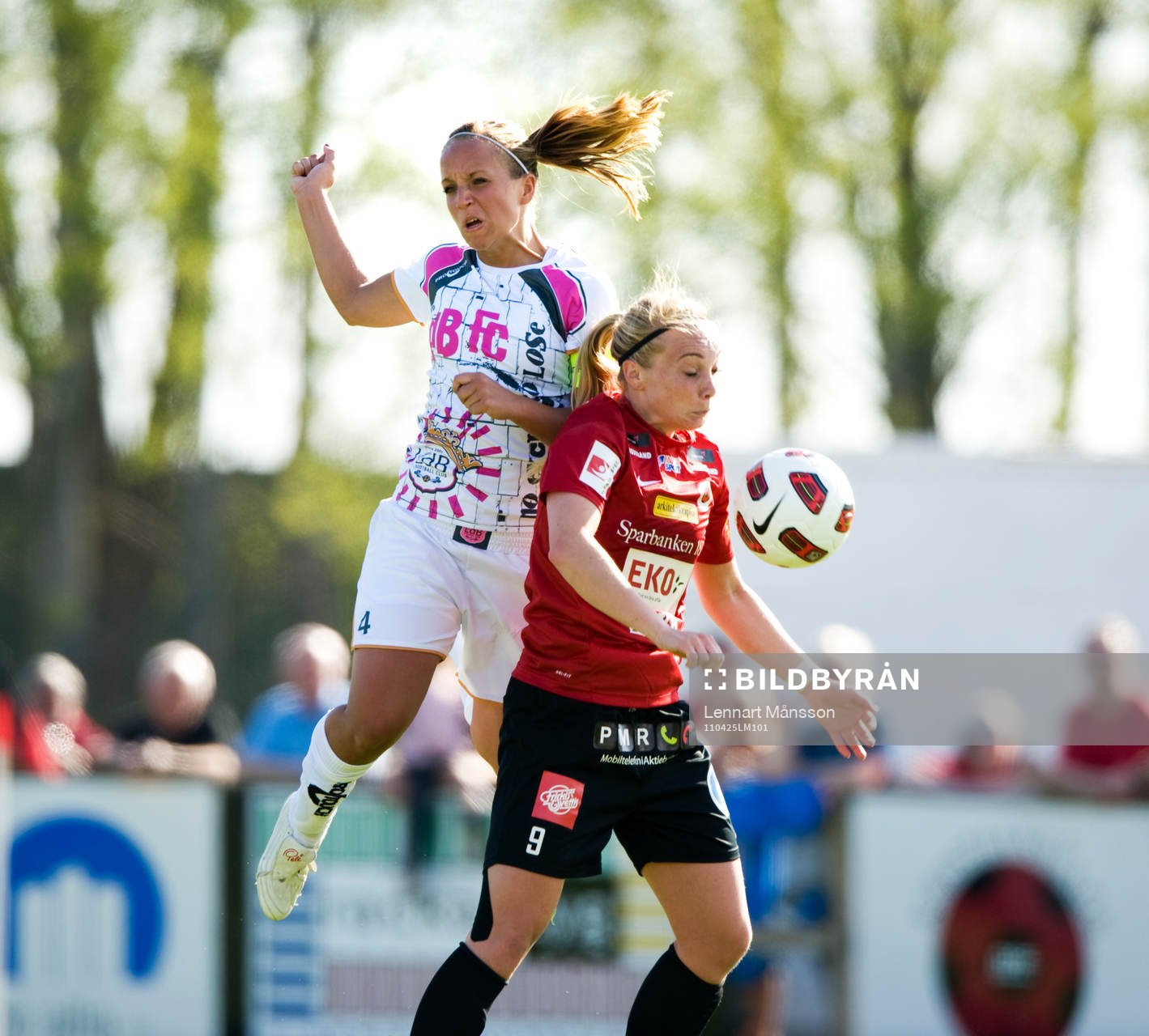 Manon Melin, Ldb Malmö, och Margret Lara Vidarsdottir,