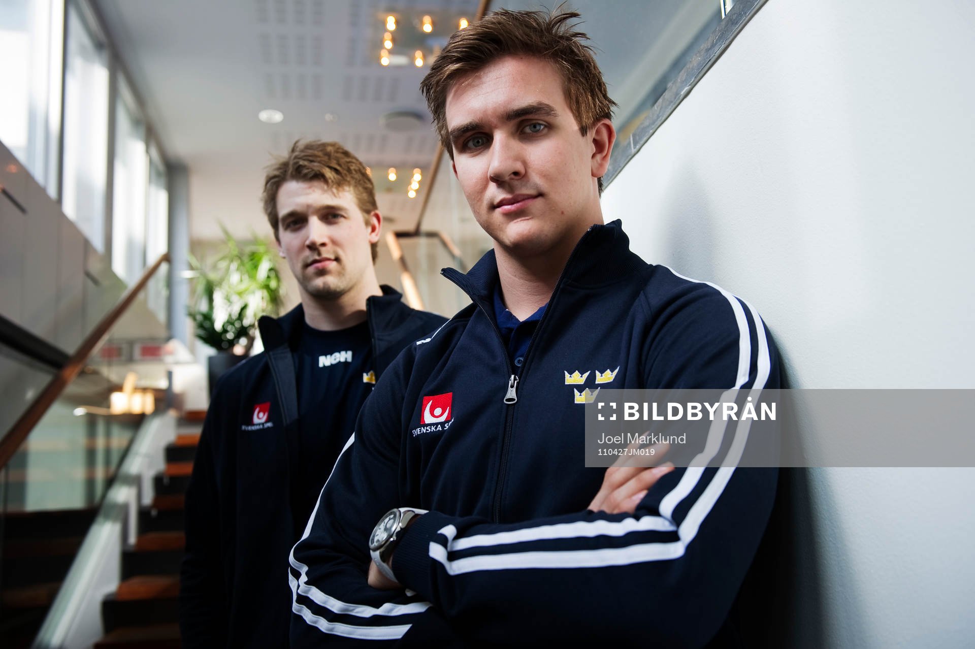 Patrik Berglund och Mikael Backlund