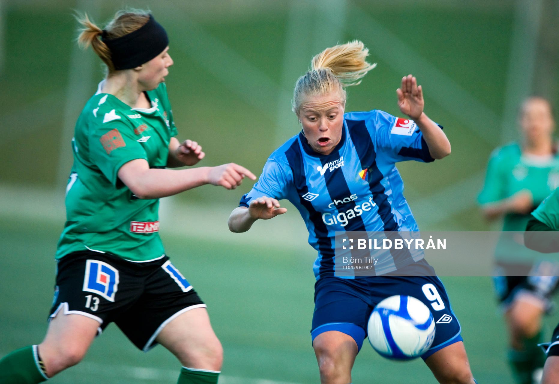 Sara Back, Dalsjöfors och Mia Jalkerud, Djurgården