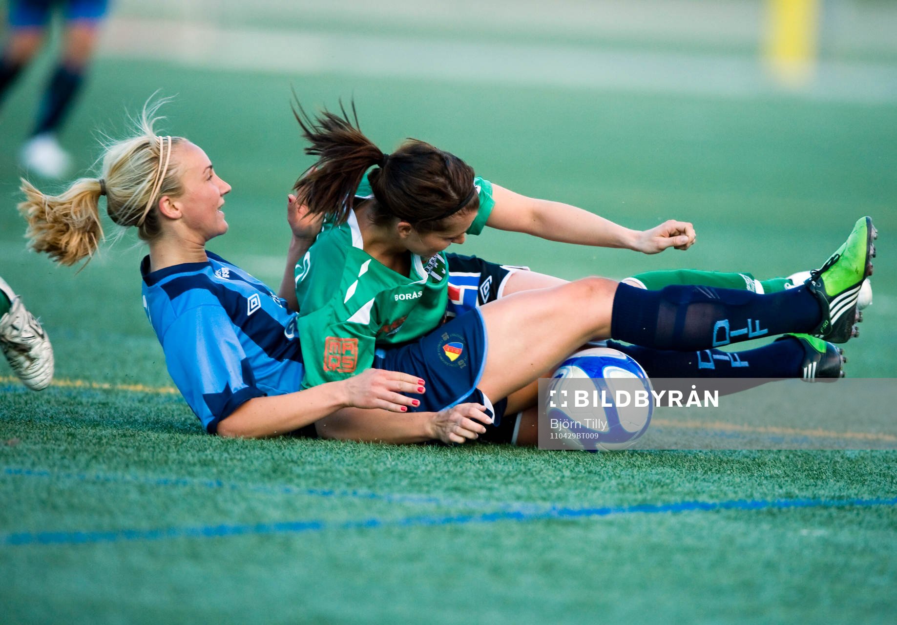 Emma Lundh, Djurgården och Rebecca Johnson, Dalsjöfors