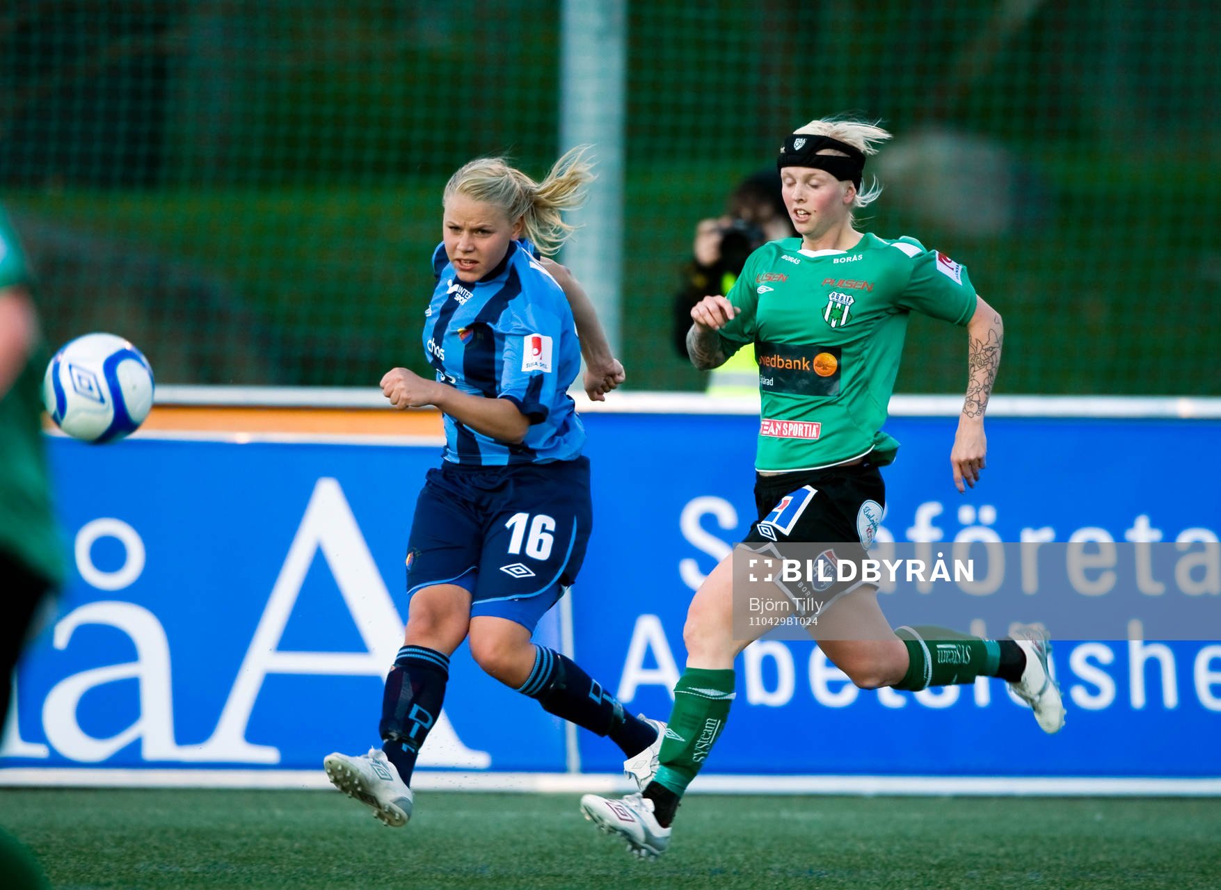  Sofia Nilsson, Djurgården och Jessica Jansson, Dalsjöfors.