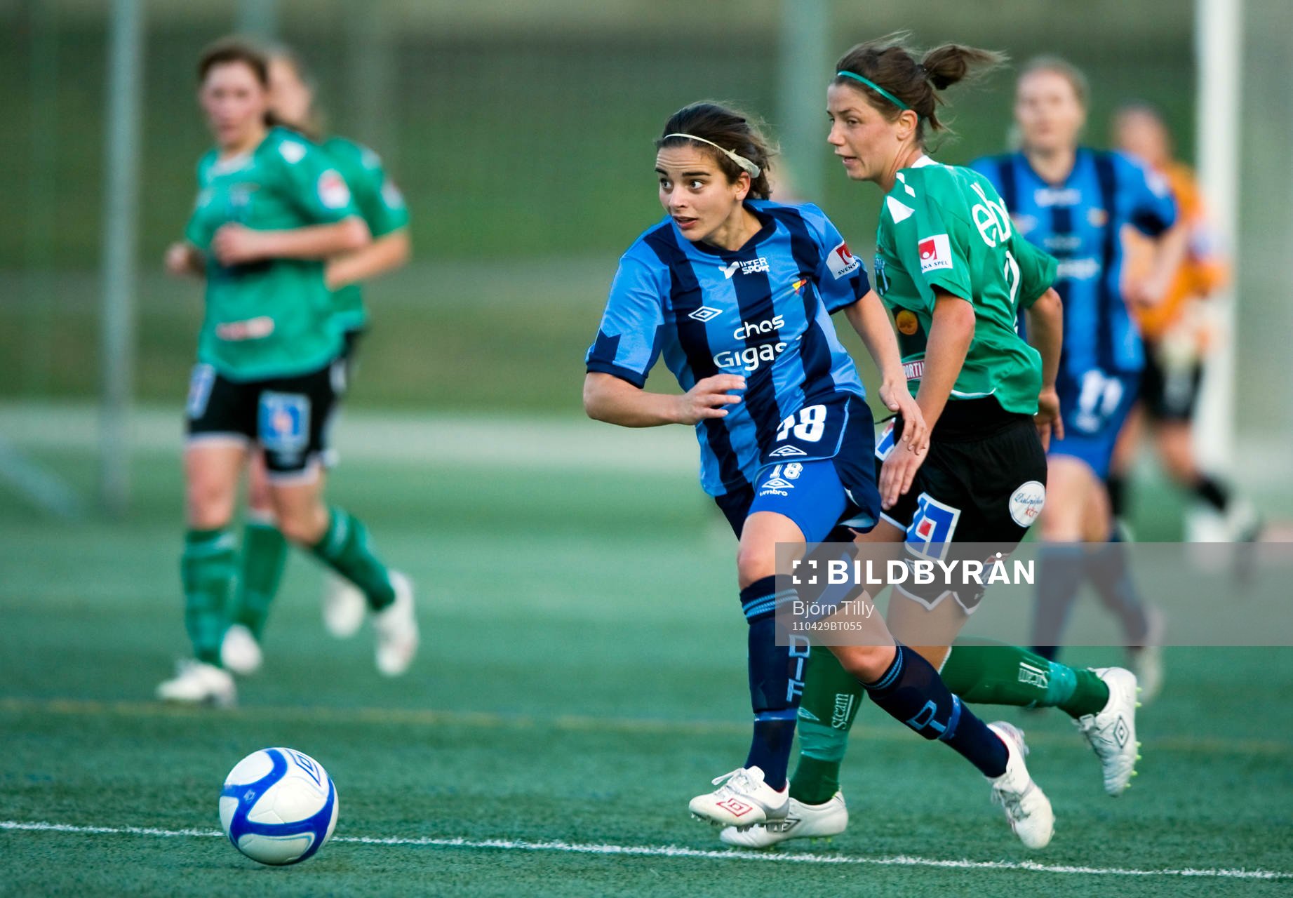 Renee Slegers, Djurgården och Elin Dahl-Örn, Dalsjöfors