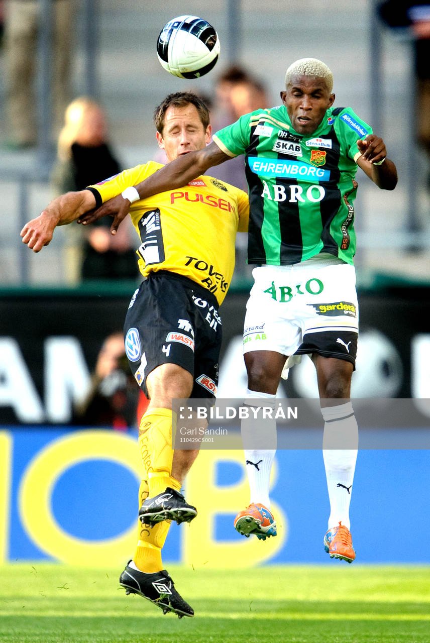 Johan Karlsson, Elfsborg, Eric Magloire Bassombeng, Gais