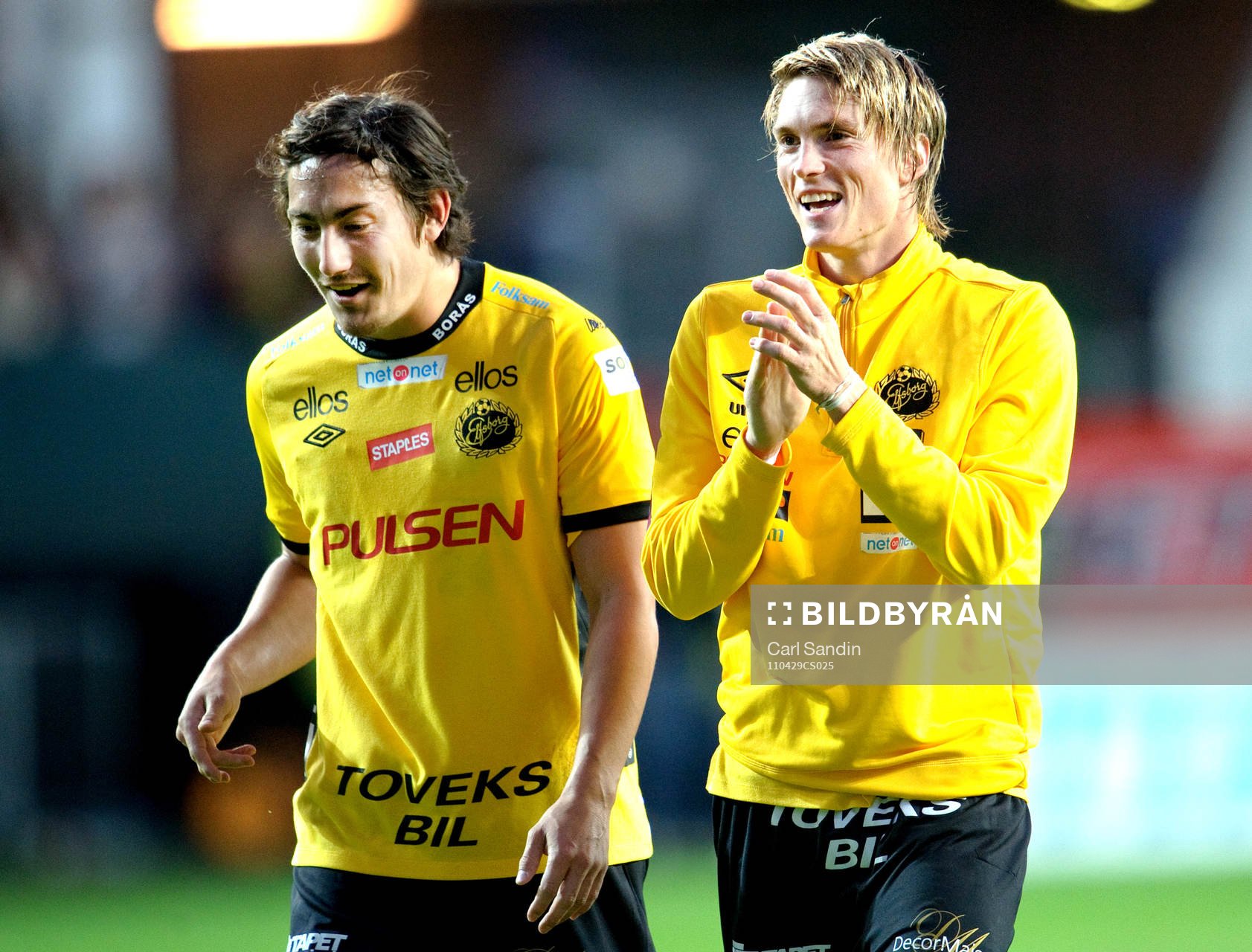 Stefan Ishizaki, Lasse Nilsson, Elfsborg, jubel