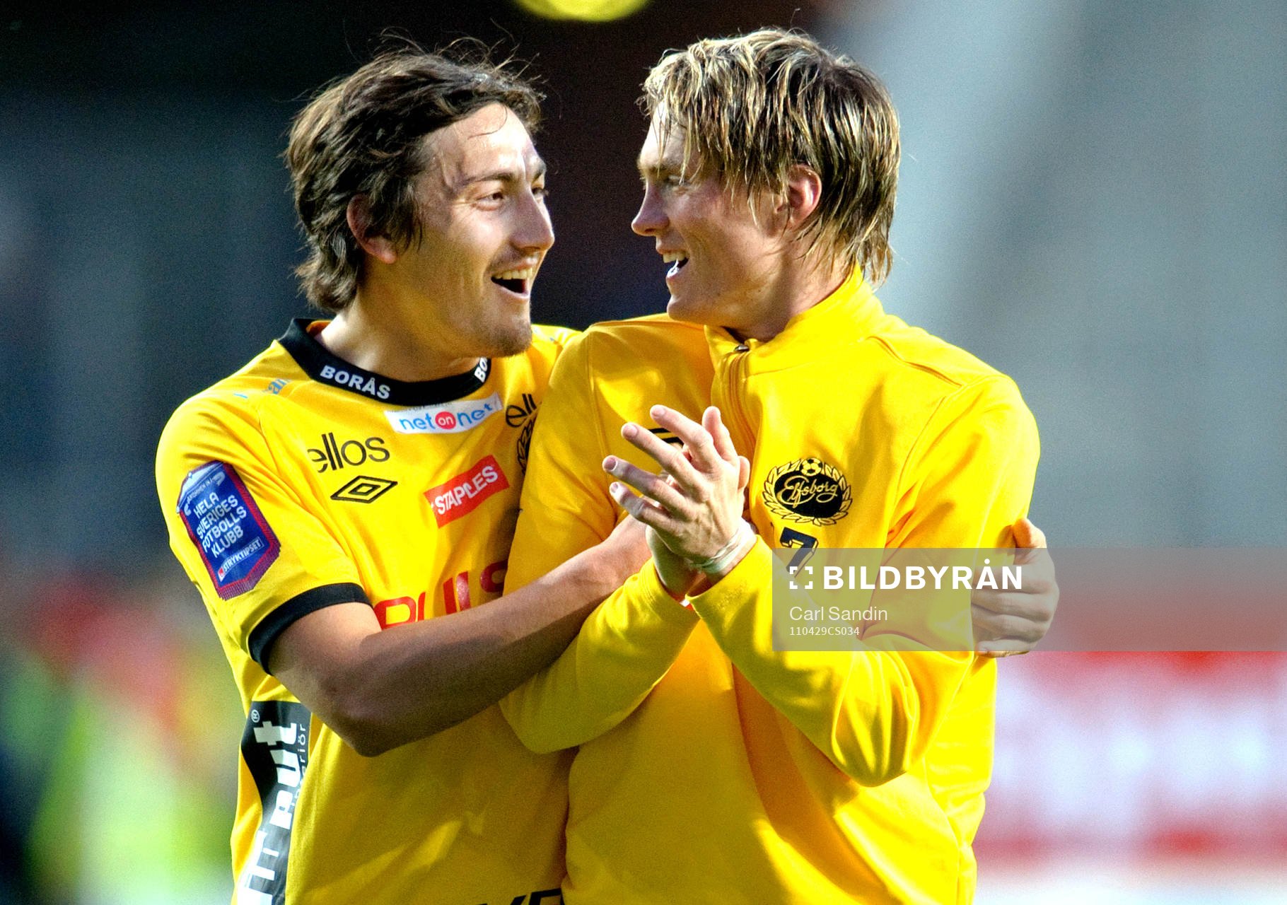 Stefan Ishizaki, Lasse Nilsson, Elfsborg, jubel