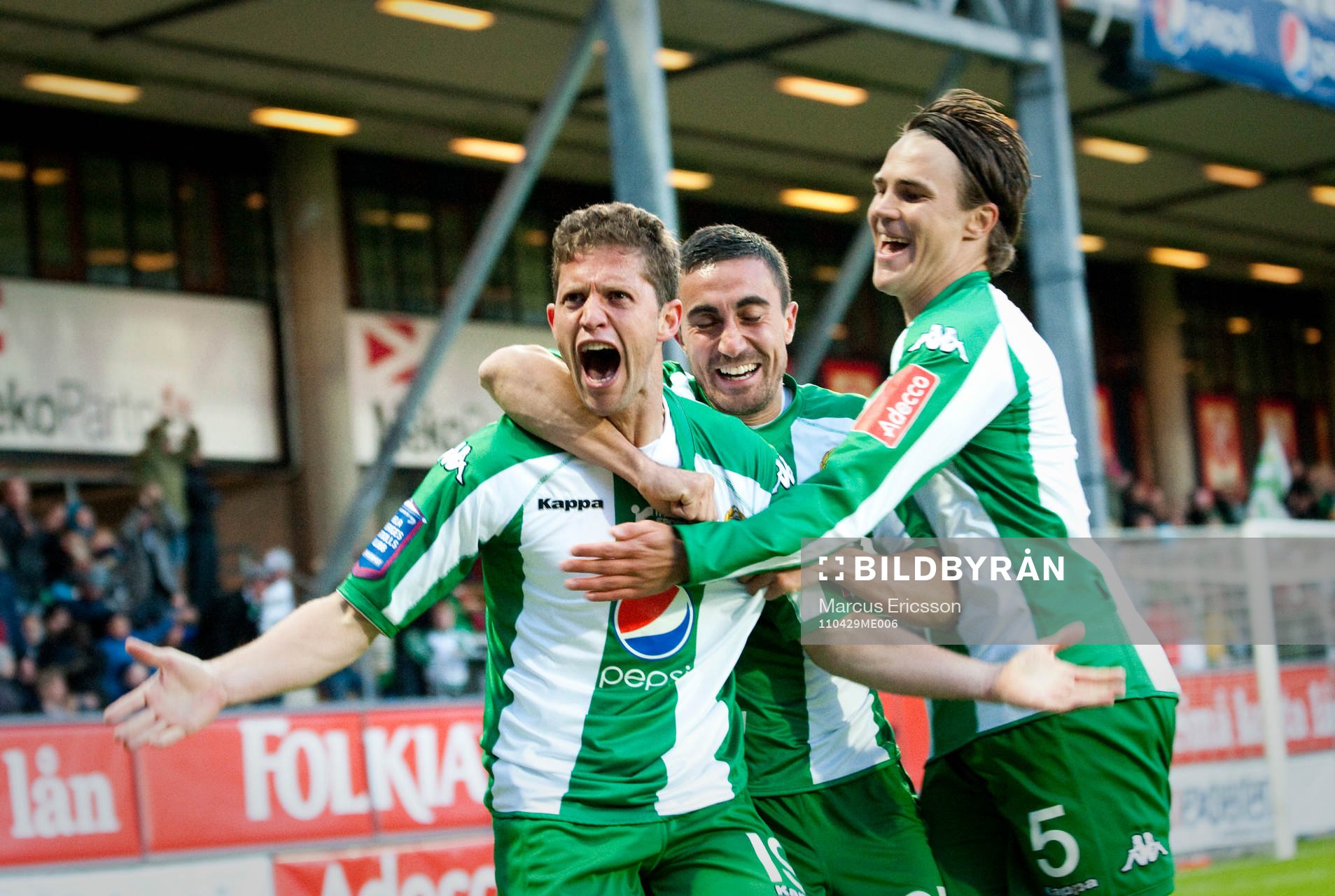 Paulinho Guara, Hammarby skriker ut sin glädje