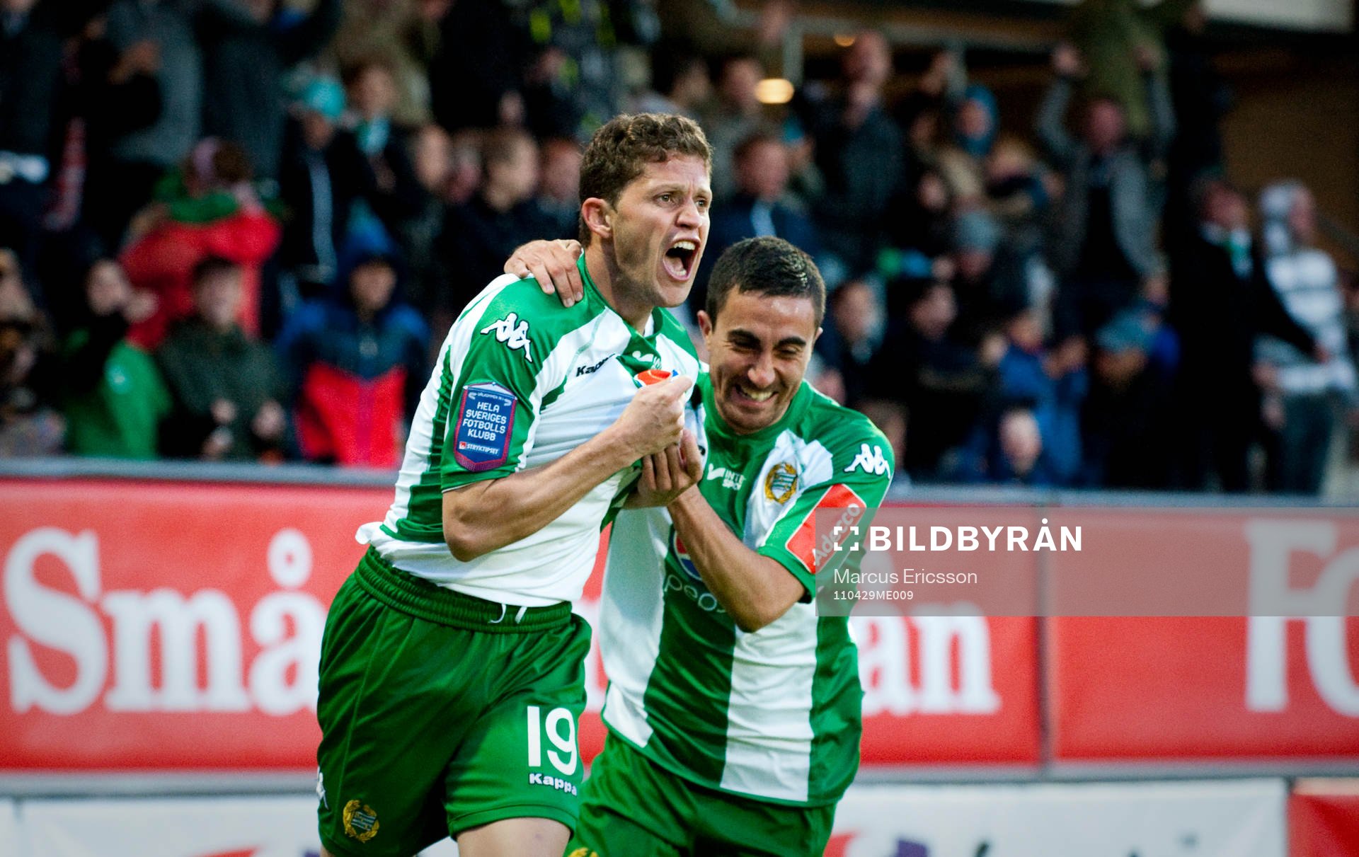 Paulinho Guara, Hammarby skriker ut sin glädje