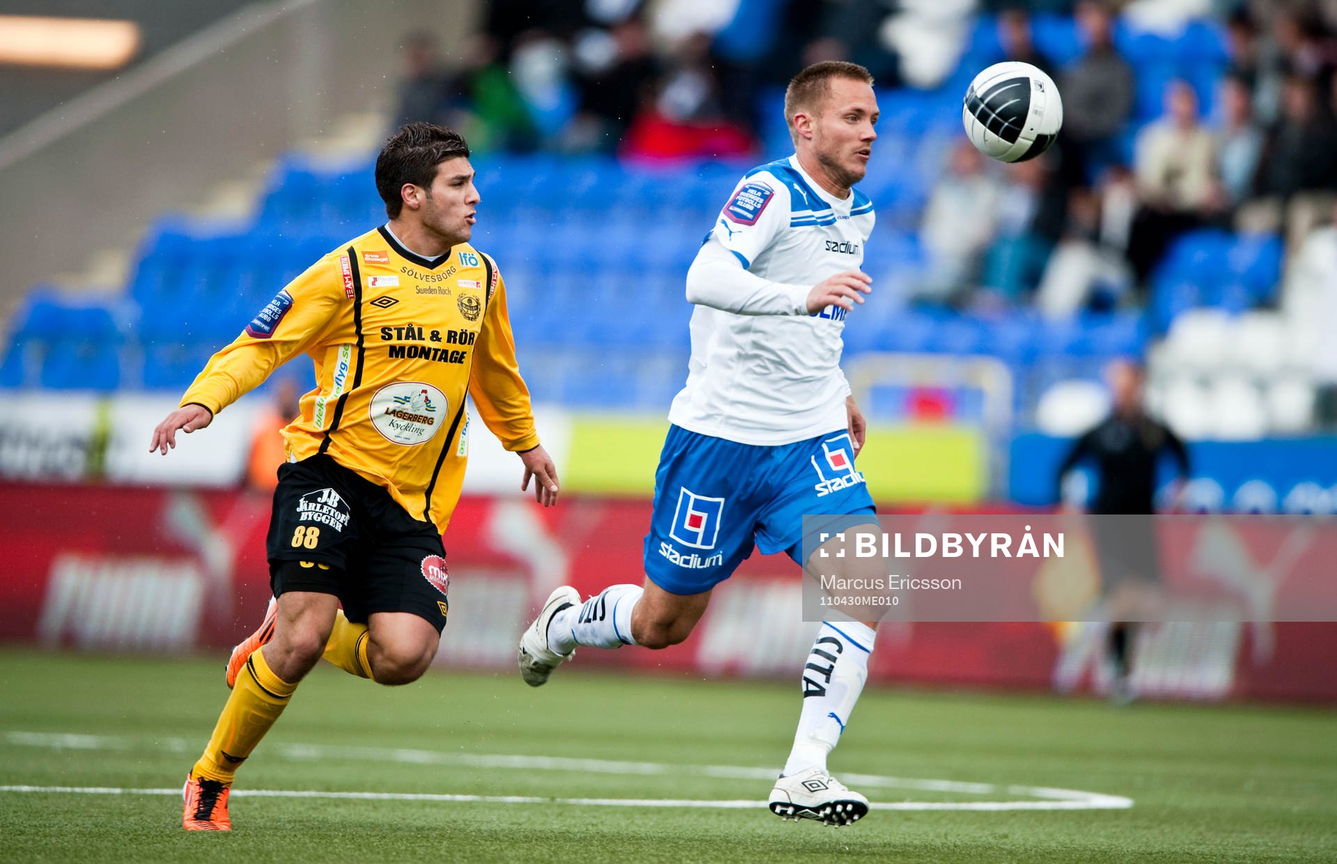 Moestafa El Kabir, Mjällby och Anders Wikström,