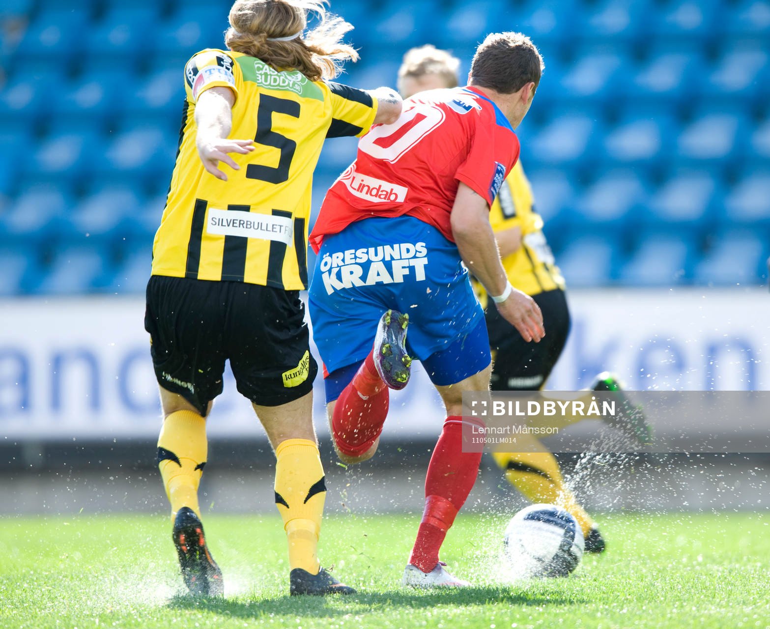 Nyvattnad plan, Erik Wahlström, Häcken och Alexander