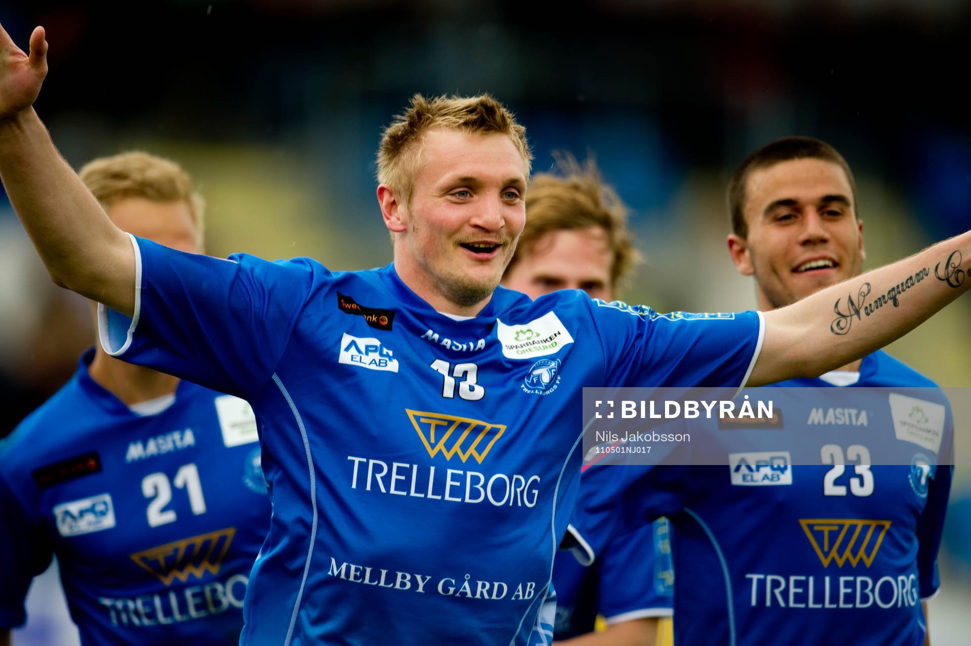 Fredrik Jensen, Trelleborg jubel