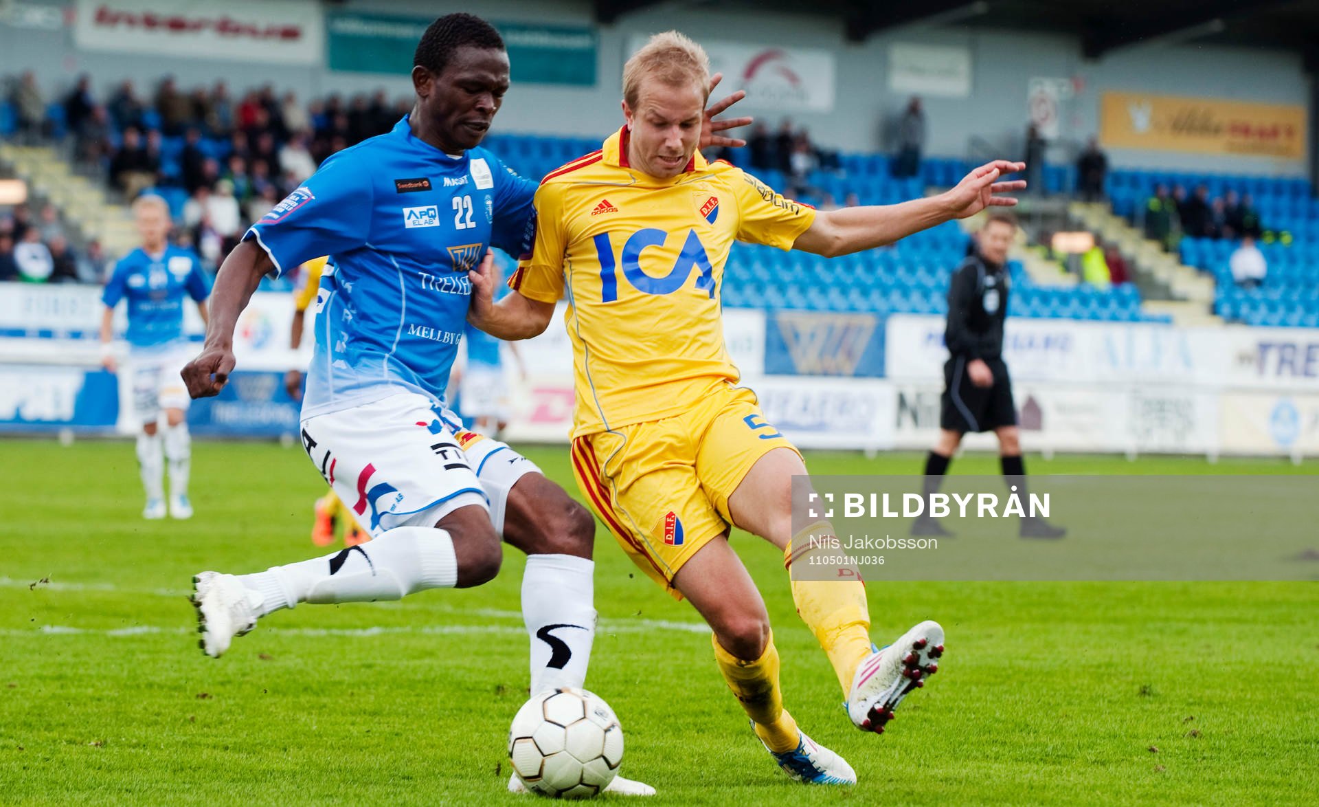 Ibrahim Koroma, Trelleborg, Petter Gustafsson, Djurgården